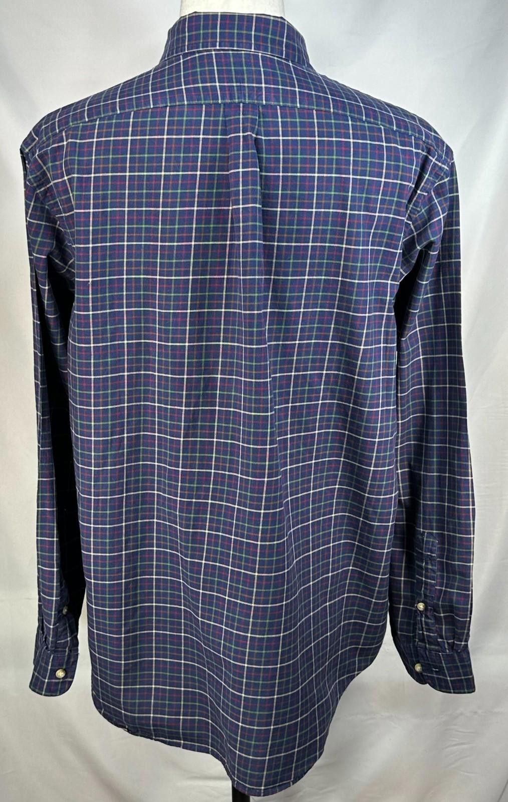 Lauren Ralph Lauren Ralph Lauren Plaid 100% Cotton Button Up Blue/Red Mens XL Size US XL / EU 56 / 4 - 2 Thumbnail