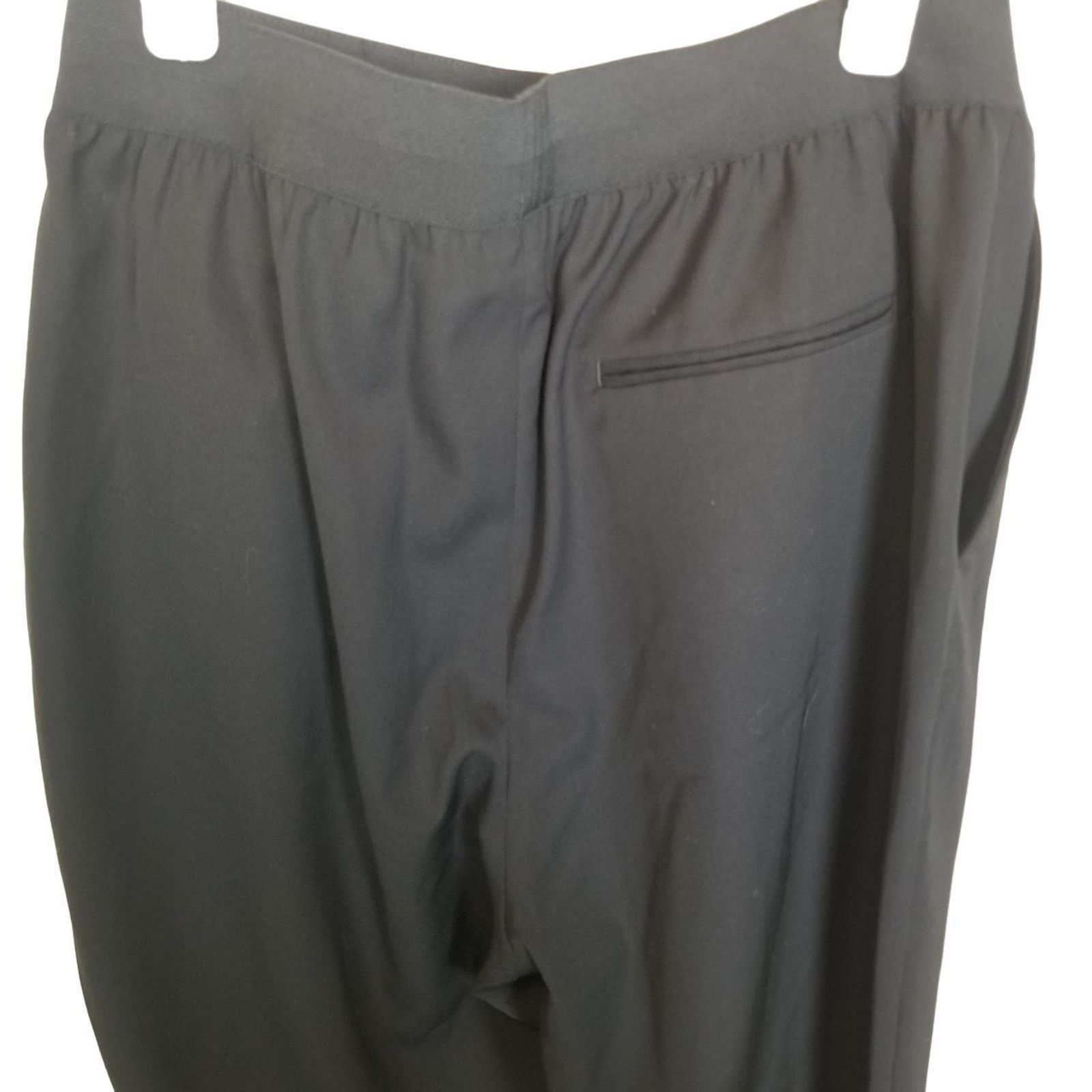 Everlane Everlane Women Black Wool Trouser Pants 2 Classic Minimalist Size 26" / US 2 / IT 38 - 8 Thumbnail