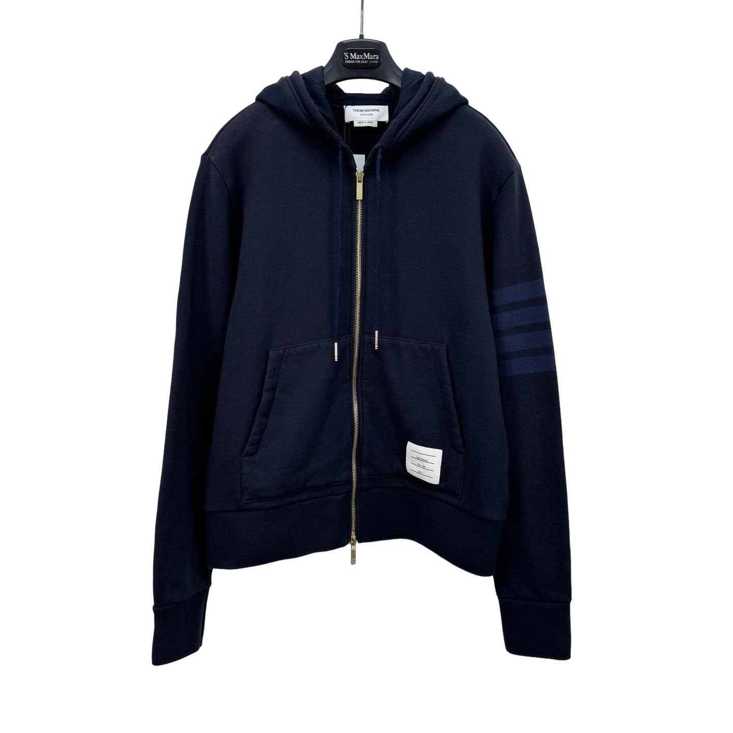 Thom Browne Thom Browne 4-Bar Zip Hoodie Size 2 Size US M / EU 48-50 / 2 - 1 Thumbnail