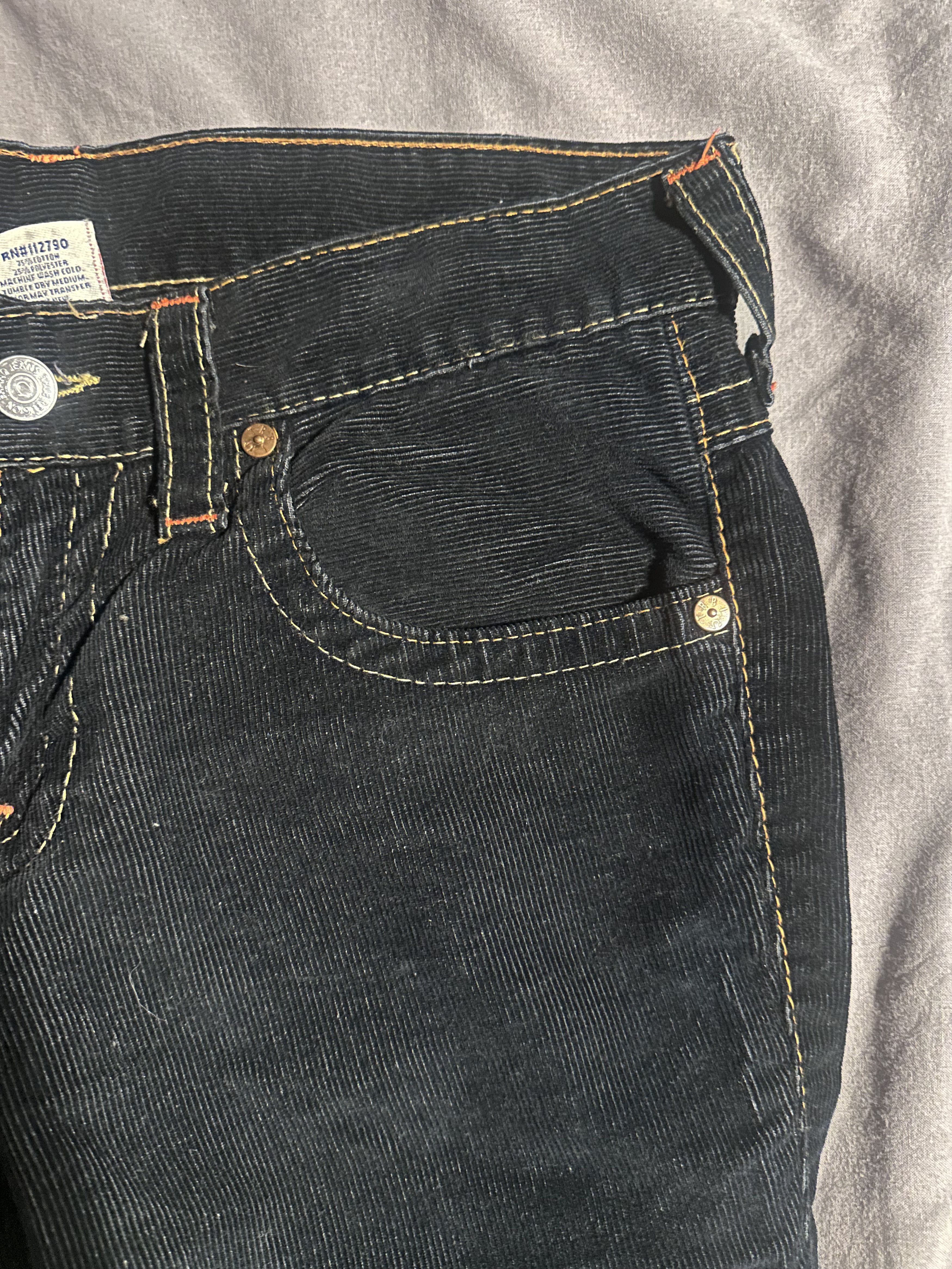 True Religion True Religion World Tour Joey corduroy Bootcut Jeans Size 32" / US 10 / IT 46 - 7 Thumbnail