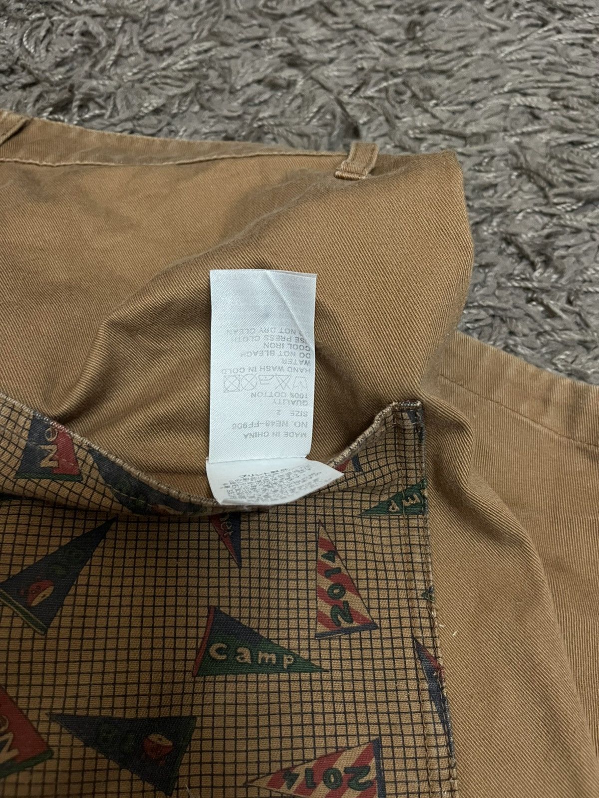 Ne-Net 2000s ISSEY MIYAKE flag camp reversible #F2 Size US 28 / EU 44 - 6 Thumbnail