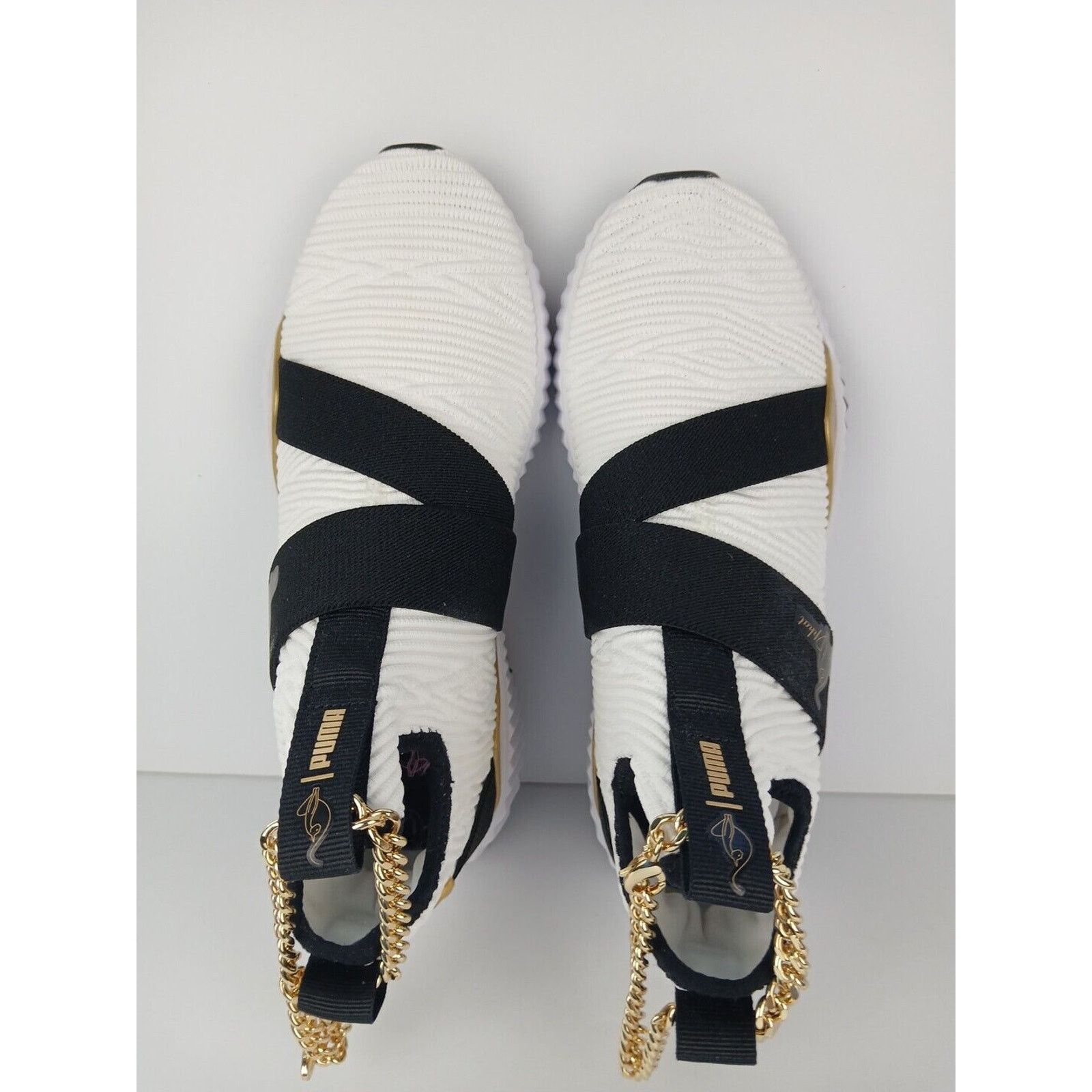 Puma Puma Baby Phat X Defy Mid Women Sz 6.5 White/Blk Shoes Size US 6.5 / IT 36.5 - 11 Thumbnail