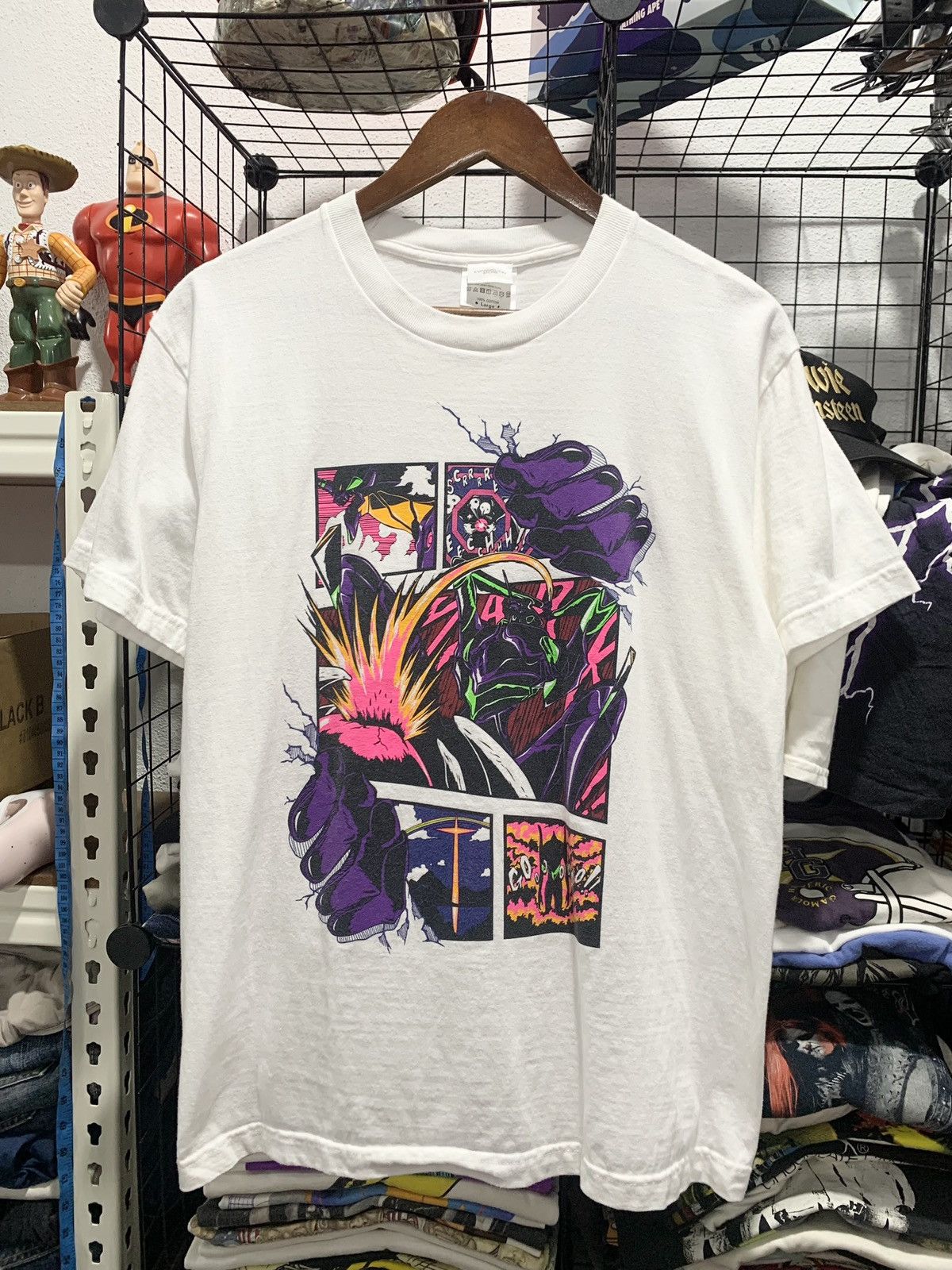 Anime × Japanese Brand Evangelion Store Tshirt Size US L / EU 52-54 / 3 - 1 Thumbnail