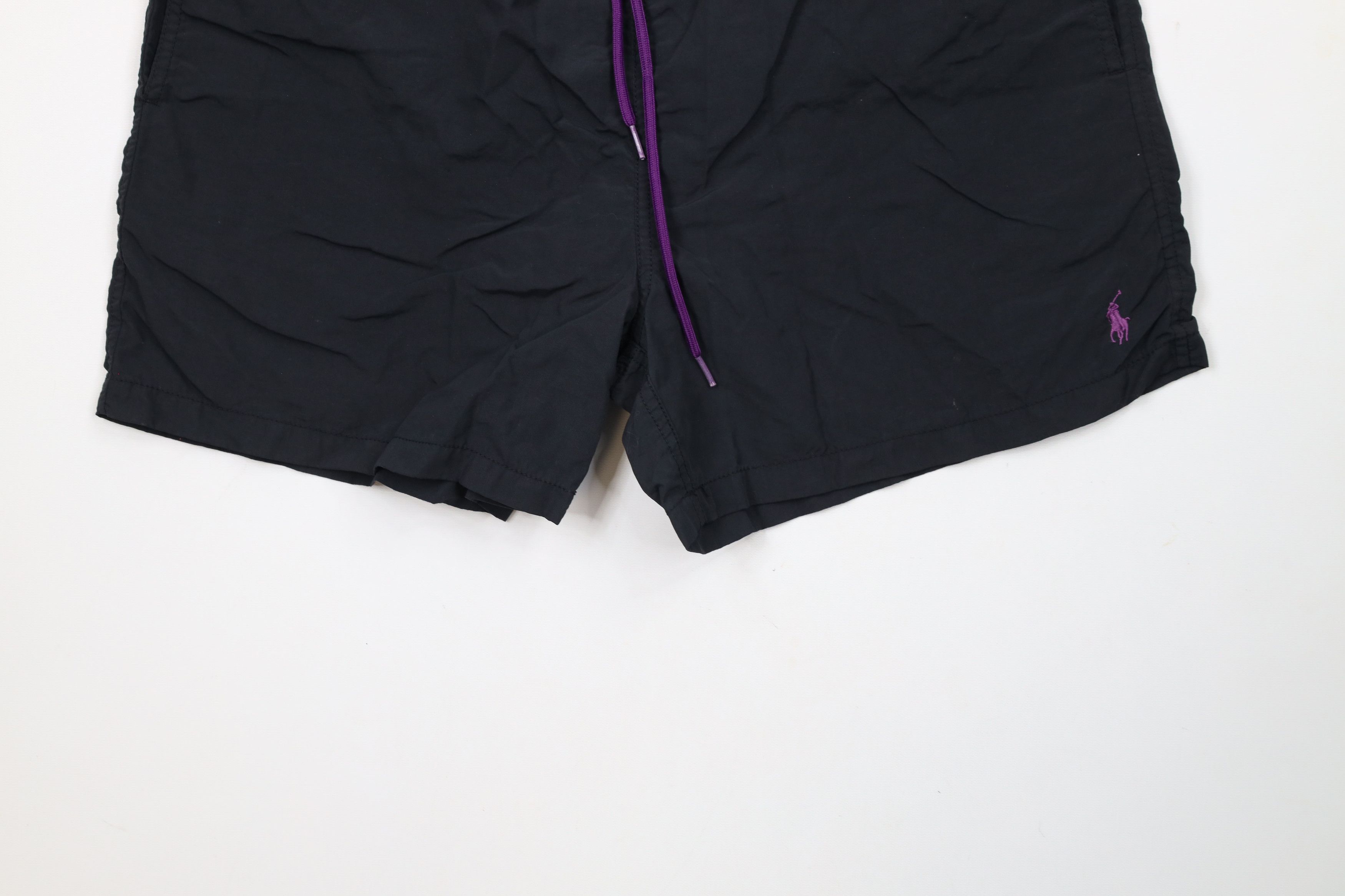 Ralph Lauren × Vintage Vintage 90s Ralph Lauren Lined Above Knee Shorts Swim Trunks Size US 32 / EU 48 - 4 Thumbnail
