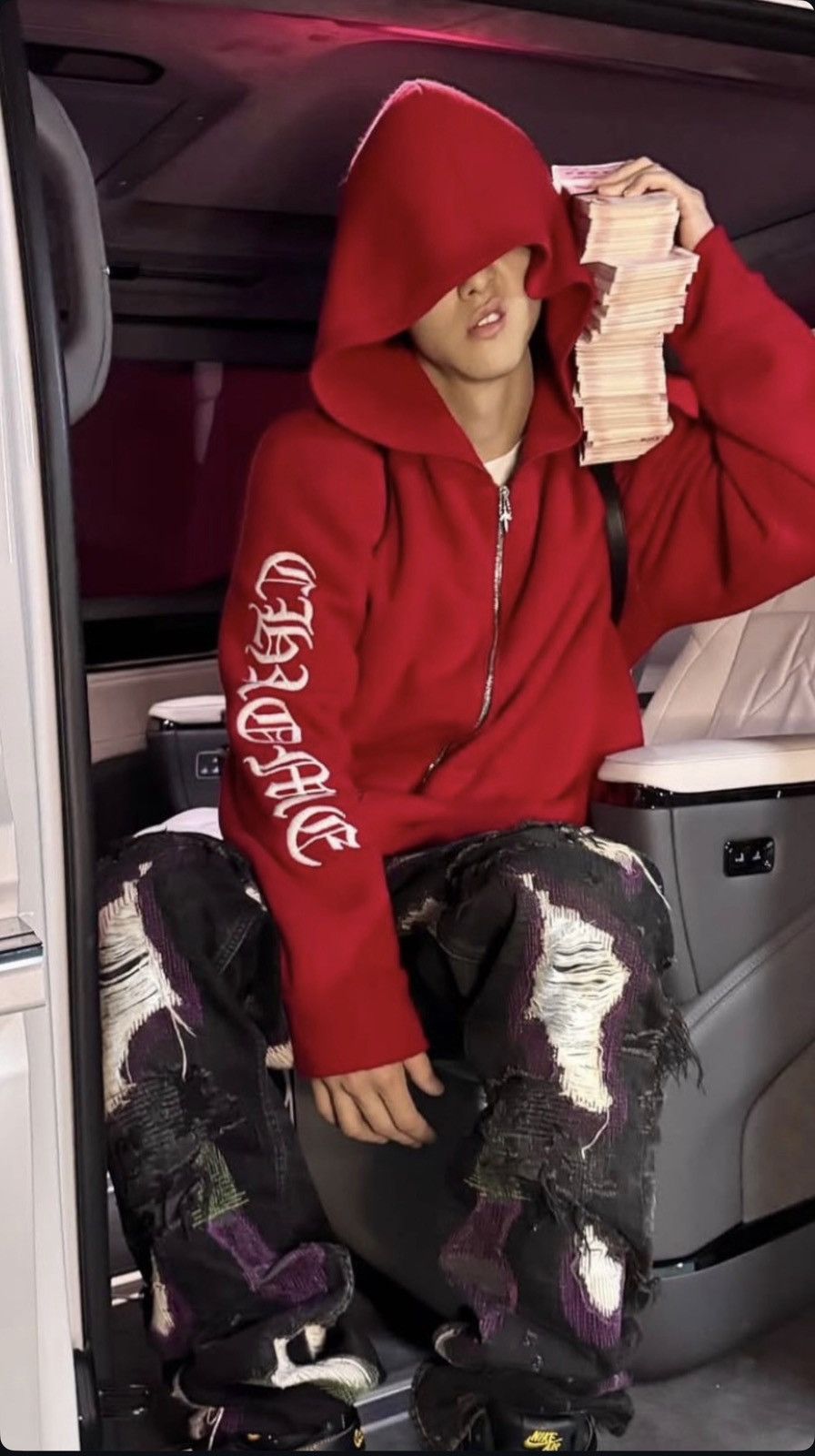 Chrome Hearts Chrome Hearts “Life Sentence” Cashmere Hoodie Size US M / EU 48-50 / 2 - 2 Thumbnail