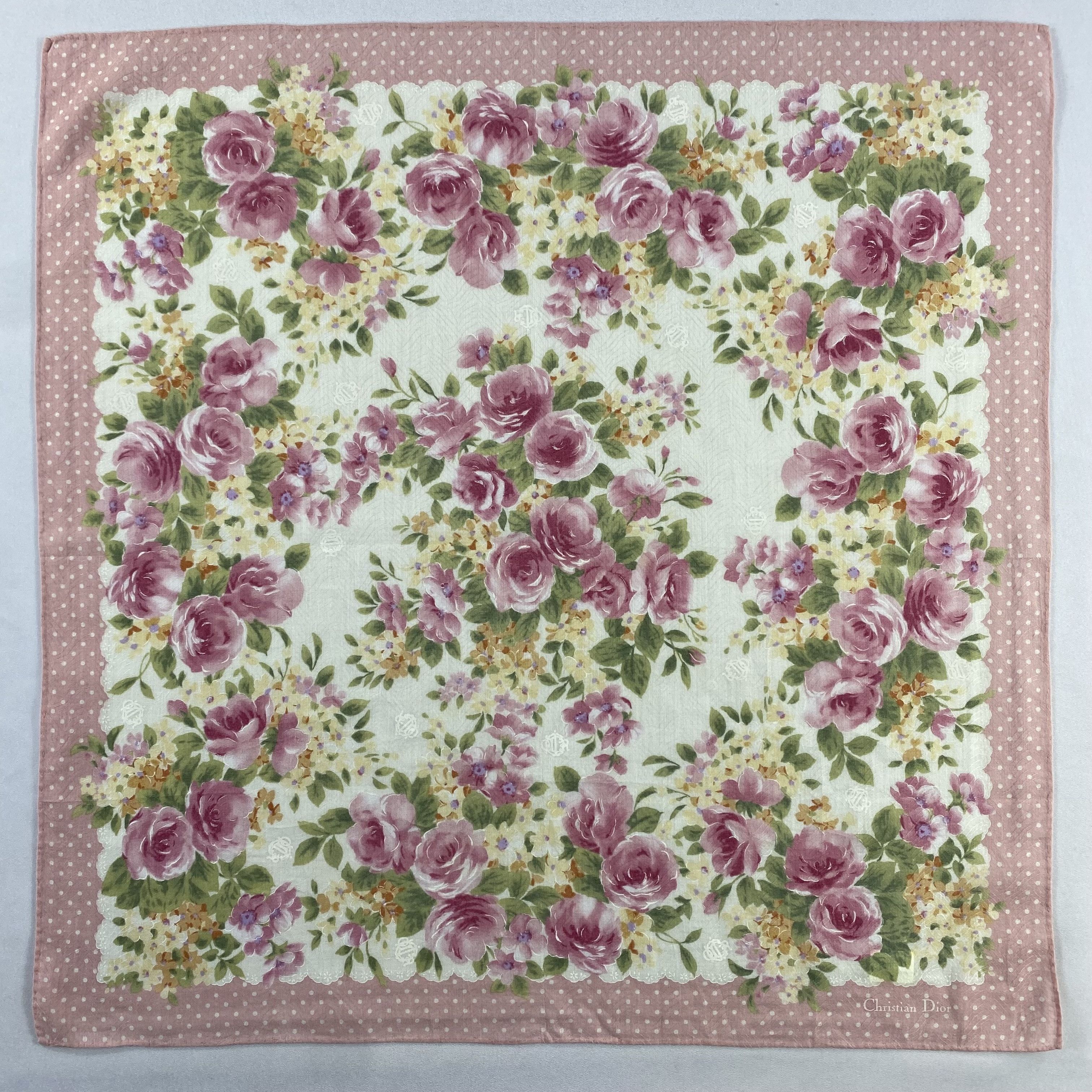 Vintage Christian Dior Monsieur Handkerchief / Neckerchief-P1758 Size ONE SIZE - 1 Thumbnail