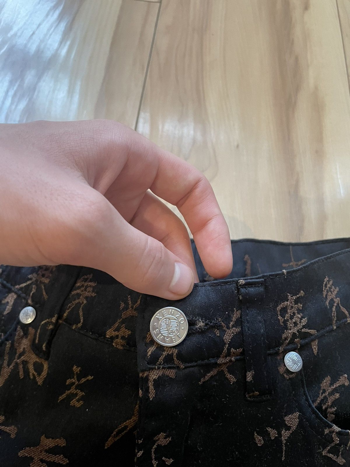 Japanese Brand × Kenzo Jeans Kenzo Japanese Style Y2K Avant Garde Size 27" / US 4 / IT 40 - 3 Thumbnail