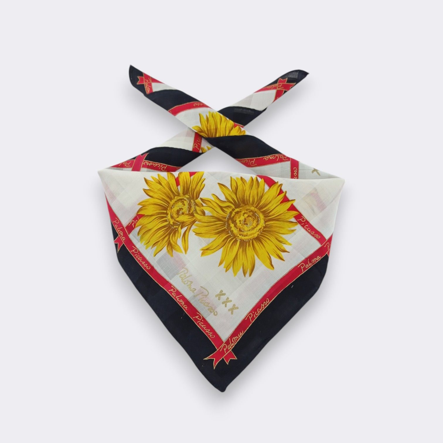 Paloma Picasso Vintage Paloma Picasso Handkerchief Neckerchief H052I Size ONE SIZE - 2 Thumbnail