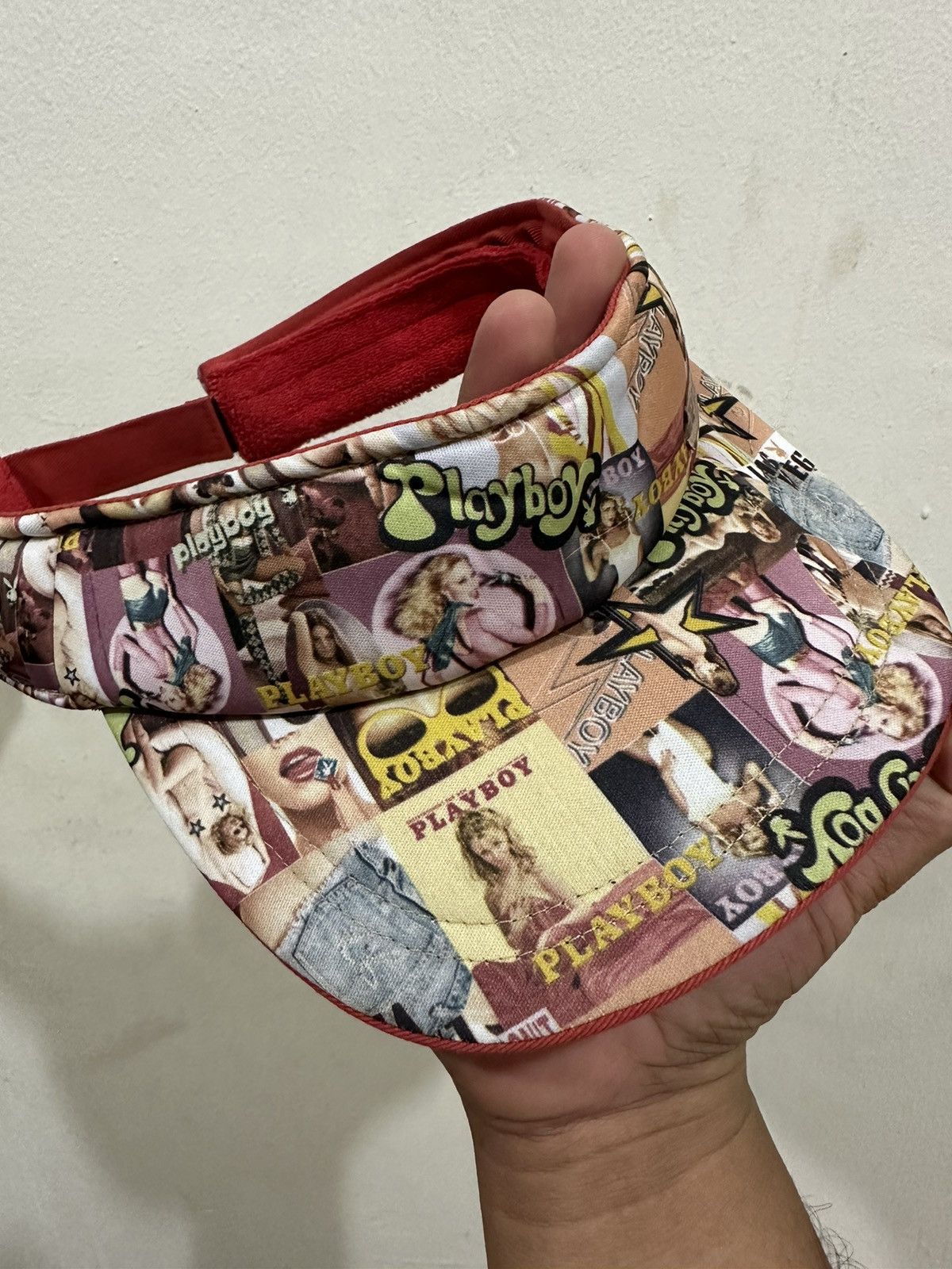 Playboy VTG Full Printed Playboy Pornstar Half Cap Size ONE SIZE - 6 Thumbnail