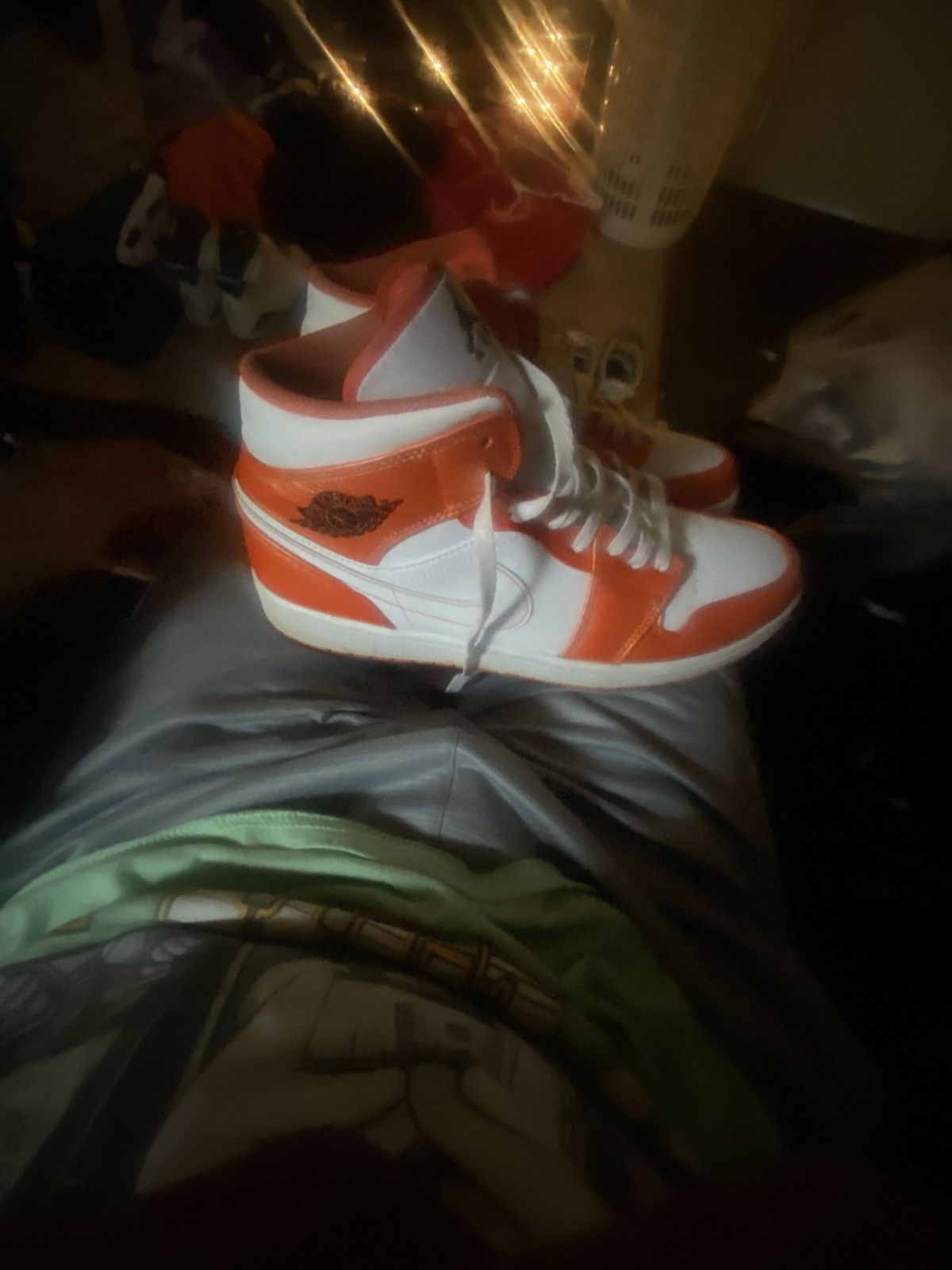 Jordan Brand Jordan 1 Electro Orange Size US 12 / EU 45 - 5 Thumbnail