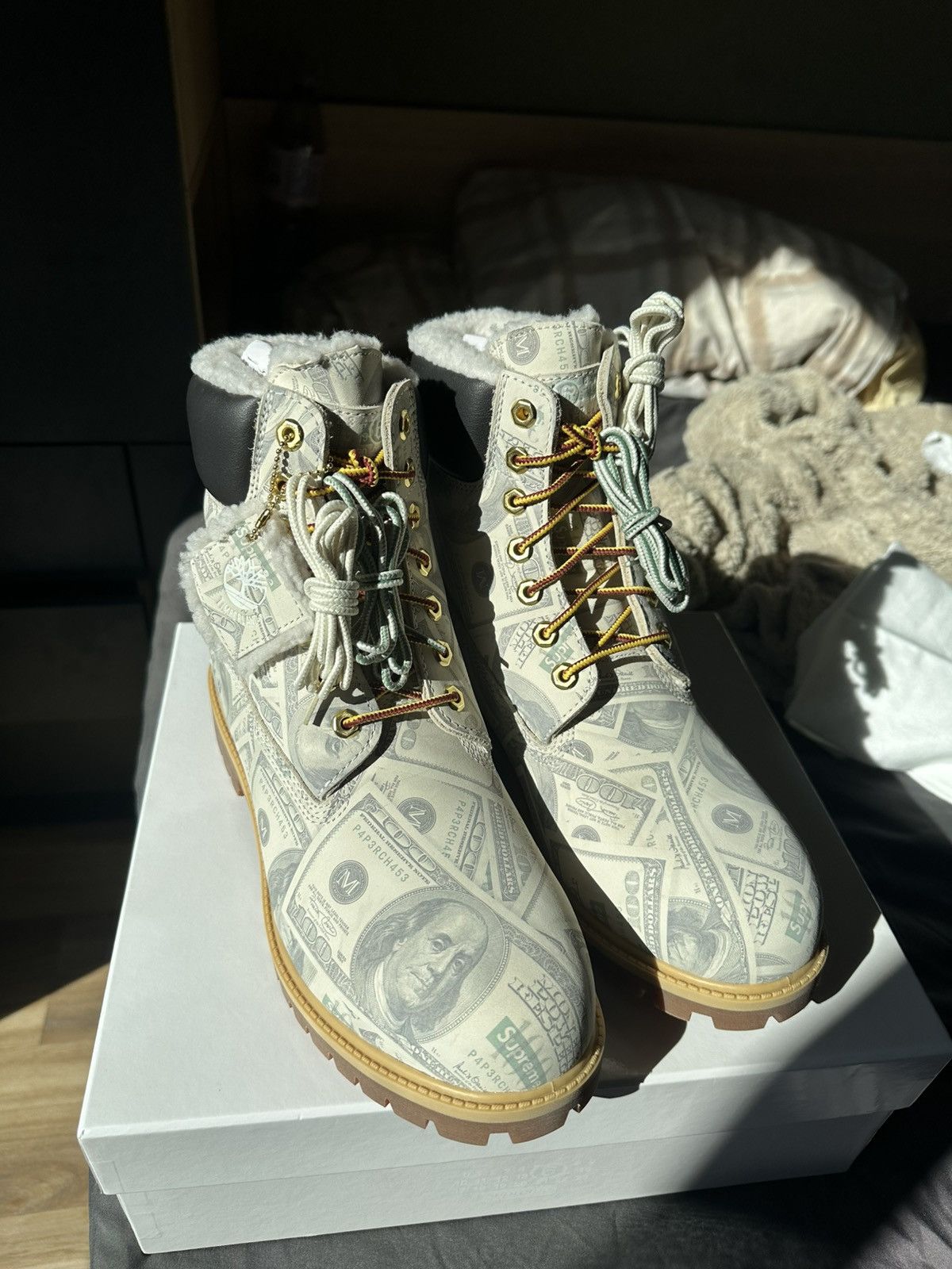 Maison Margiela × Supreme Supreme Maison margiela timberland boots Size US 10.5 / EU 43-44 - 3 Thumbnail