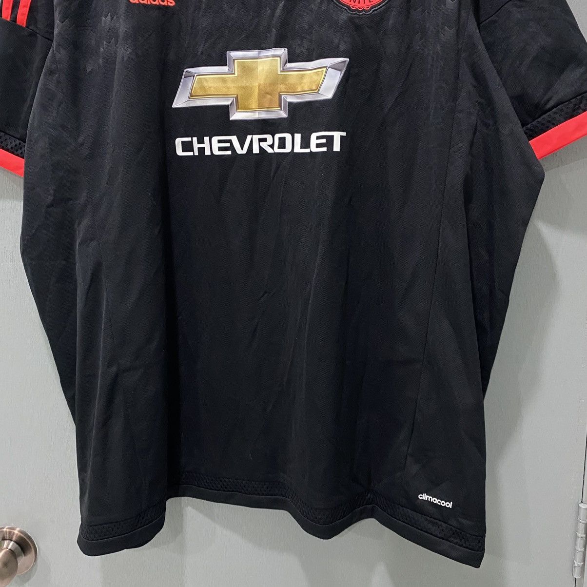 Adidas Adidas Manchester United 2015-16 Third Soccer Jersey Sz 4XL Size US XXL / EU 58 / 5 - 4 Thumbnail
