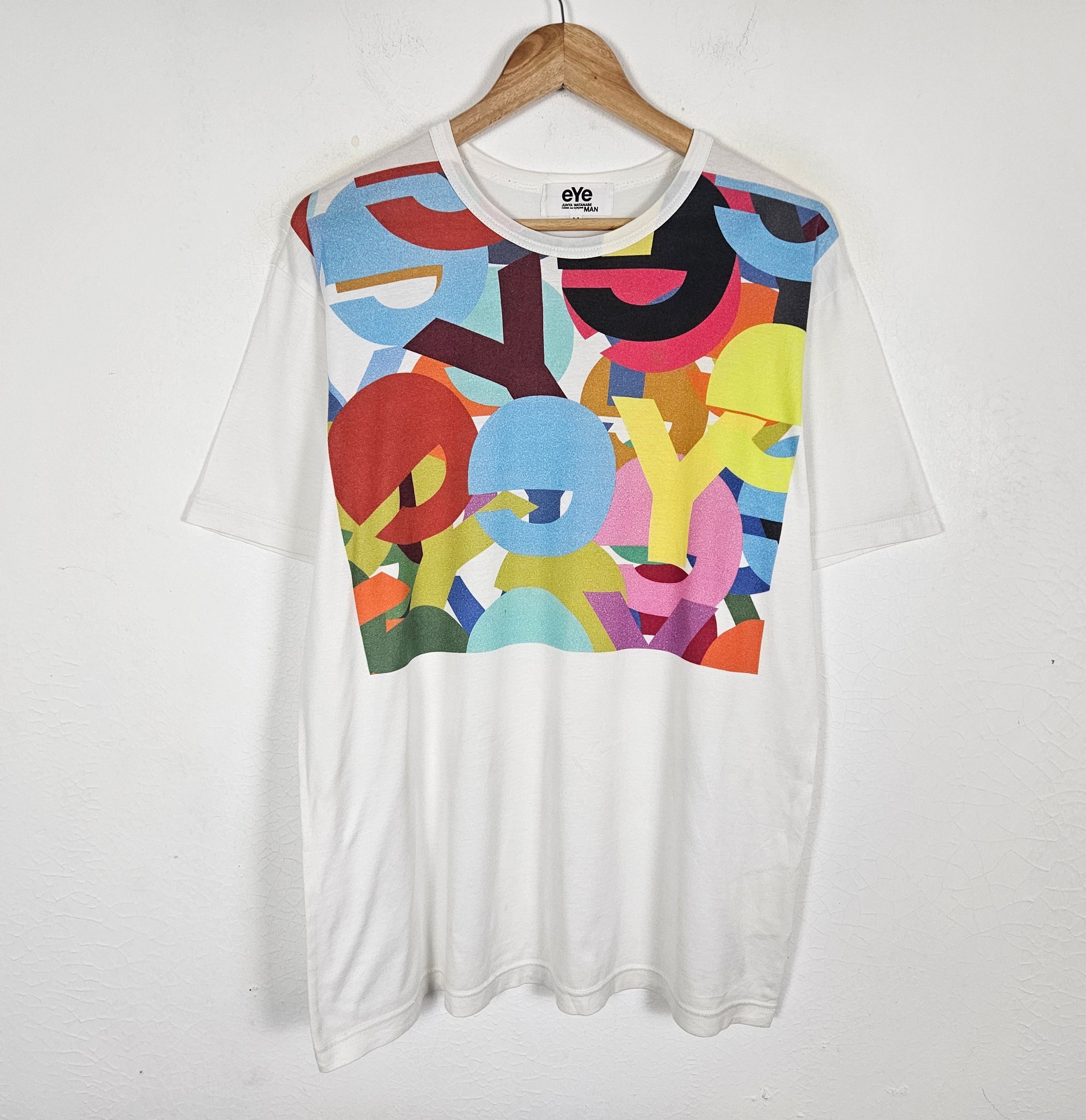 Comme des Garcons × Junya Watanabe Junya Watanabe Comme des Garcons Eye shirt Size US M / EU 48-50 / 2 - 2 Thumbnail