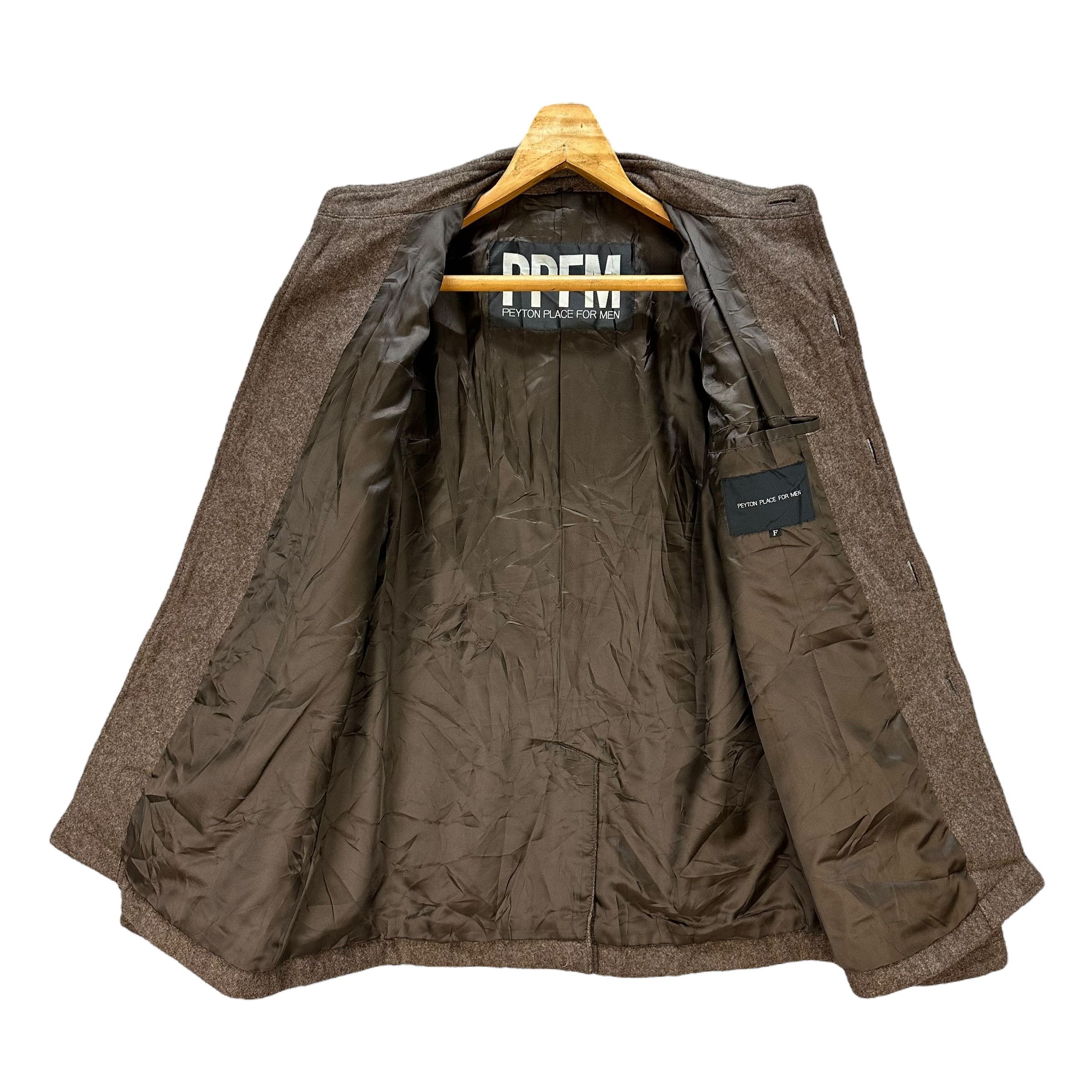 PPFM PPFM Peyton Place For Men Wool Button Jacket #A67-1616 Size US S / EU 44-46 / 1 - 7 Thumbnail