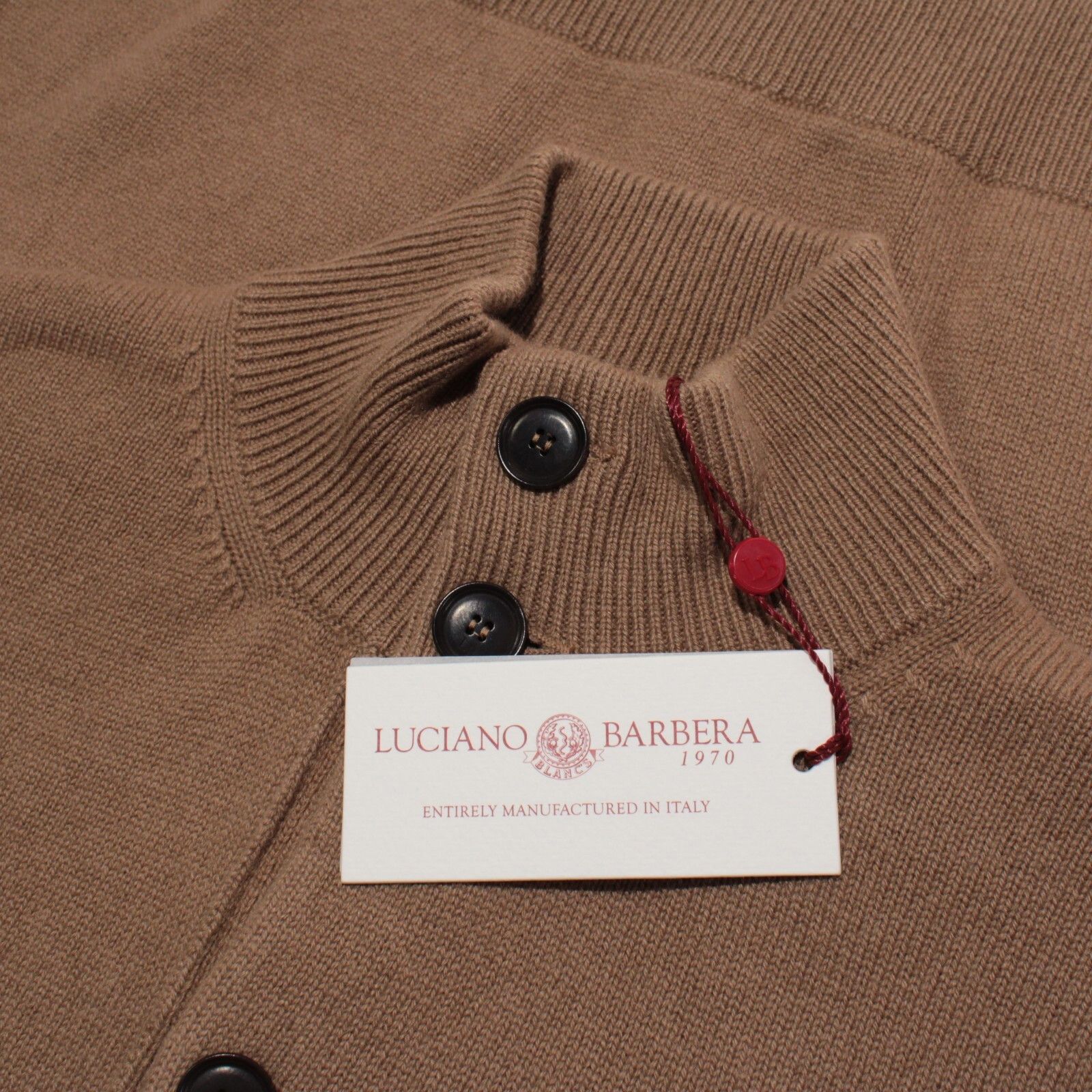 Luciano Barbera Luciano Barbera Sweater Size US M in Brown Size US M / EU 48-50 / 2 - 1 Thumbnail