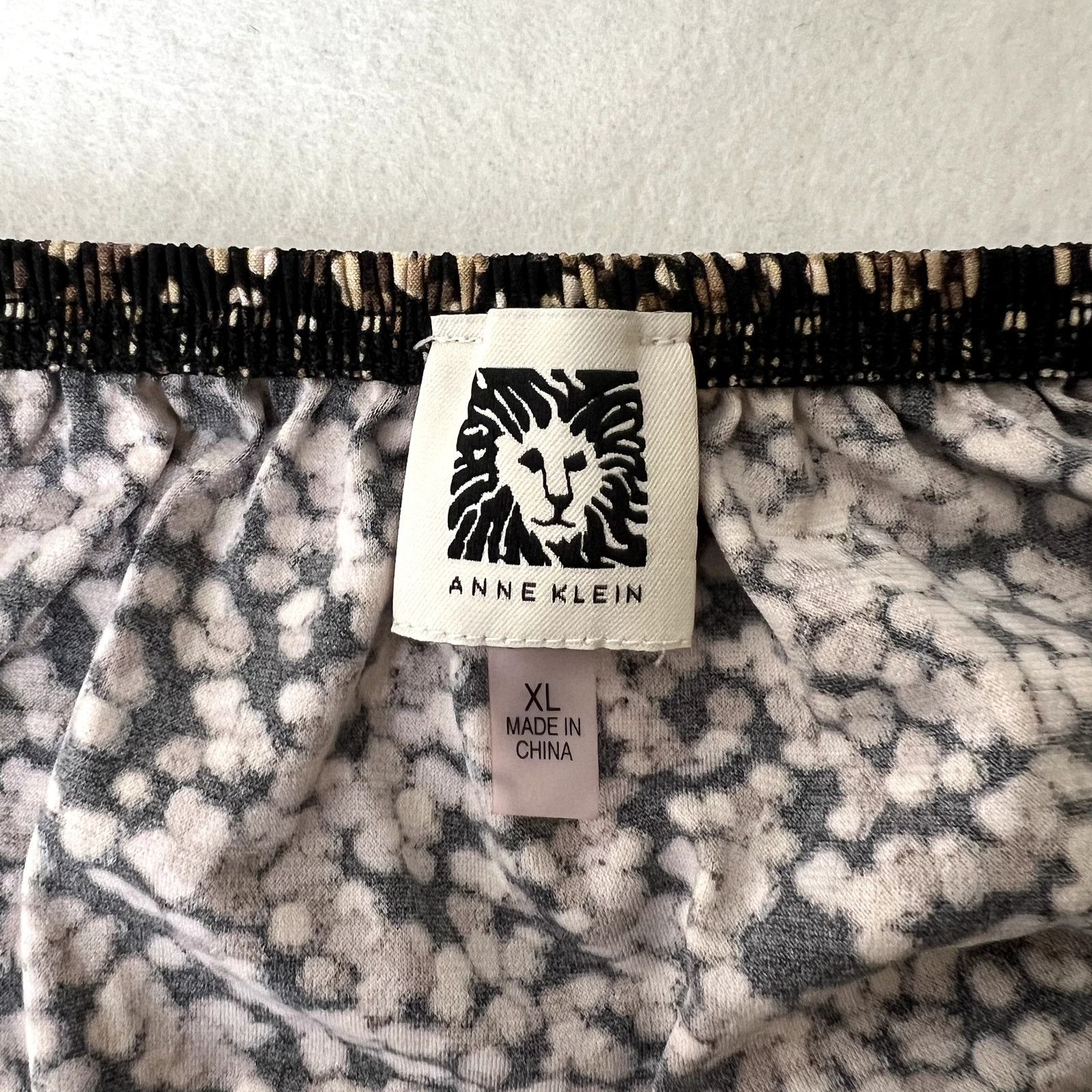 Anne Klein Anne Klein Polka Dot Off Shoulder Top Size XL / US 12-14 / IT 48-50 - 6 Thumbnail