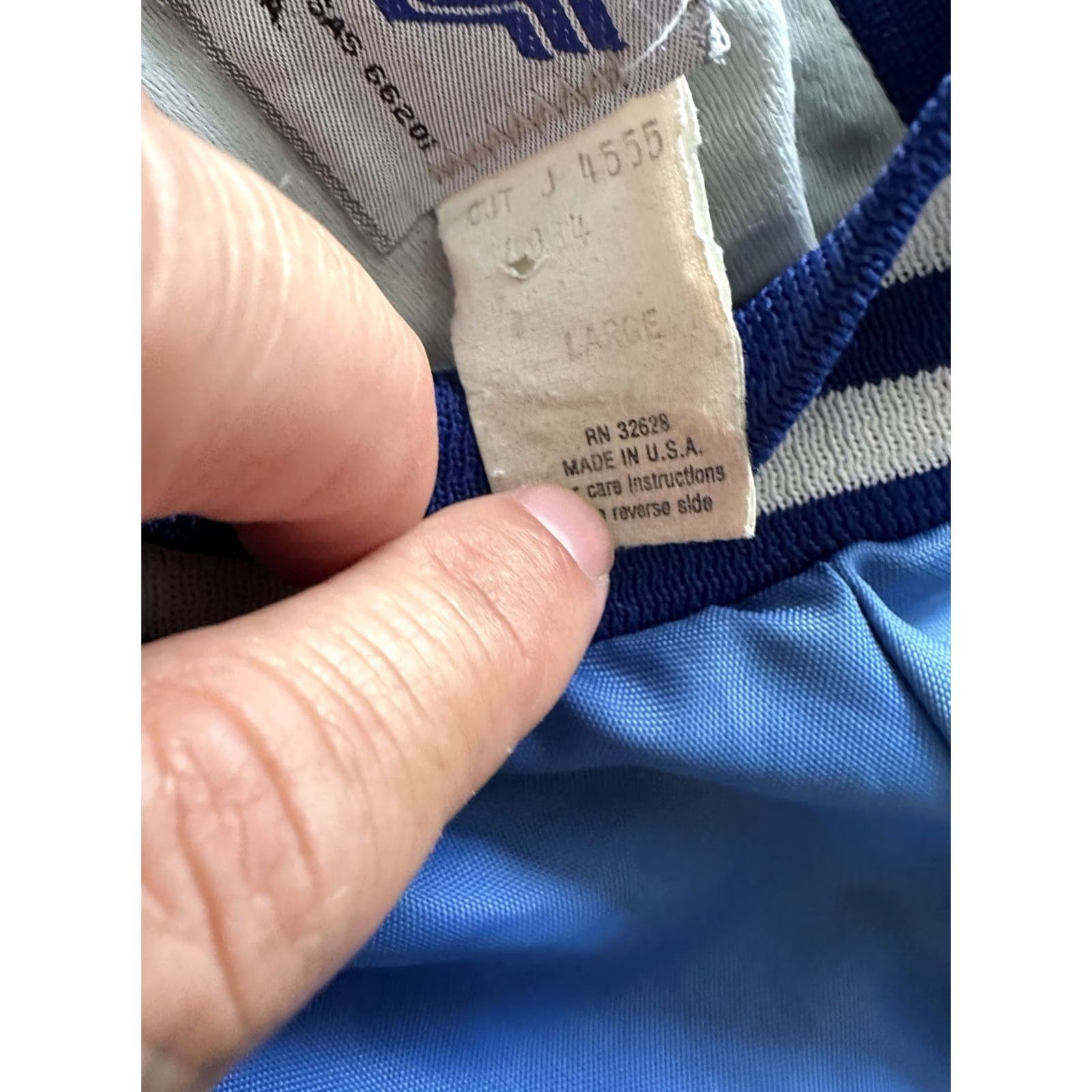 Vintage VINTAGE Swingster Jacket 80s Bomber Satan Satin Blue Mens L Packable All Seasons - 24.5" Chest 27" Length Size US L / EU 52-54 / 3 - 5 Thumbnail