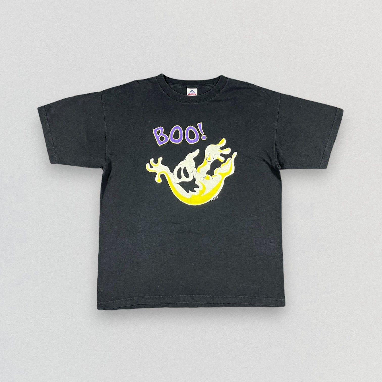 Vintage Vintage 90s Holloween T shirt Size US XL / EU 56 / 4 - 1 Thumbnail