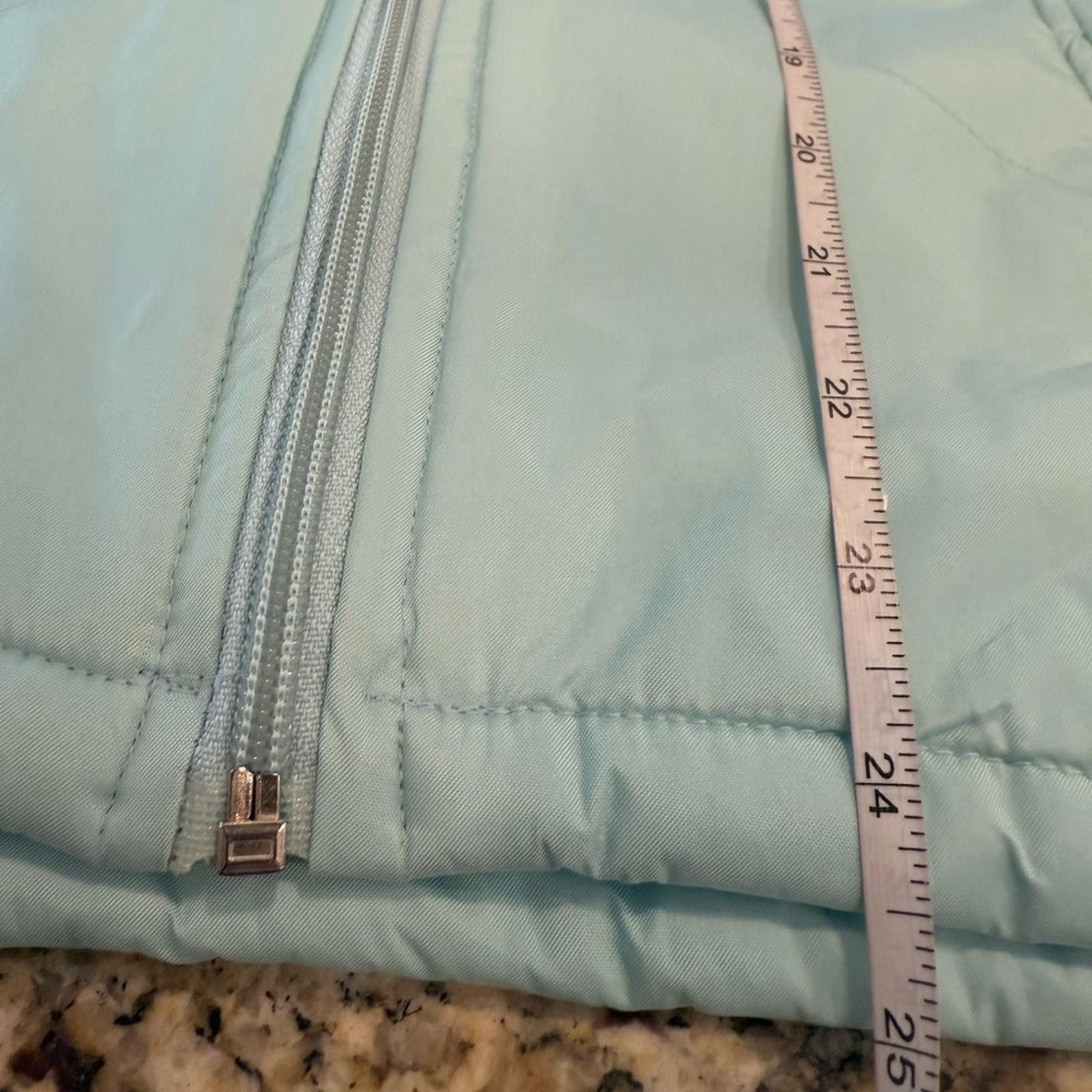 Other E-Nigi light mint blue green zip up lightweight jacket SZ M Size M / US 6-8 / IT 42-44 - 10 Thumbnail