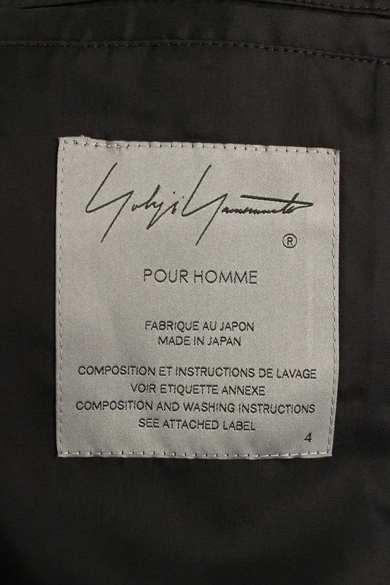 Yohji Yamamoto Yohji Yamamoto POUR HOMME//PEACE OF SHIT tailored jacket Size US XL / EU 56 / 4 - 3 Thumbnail