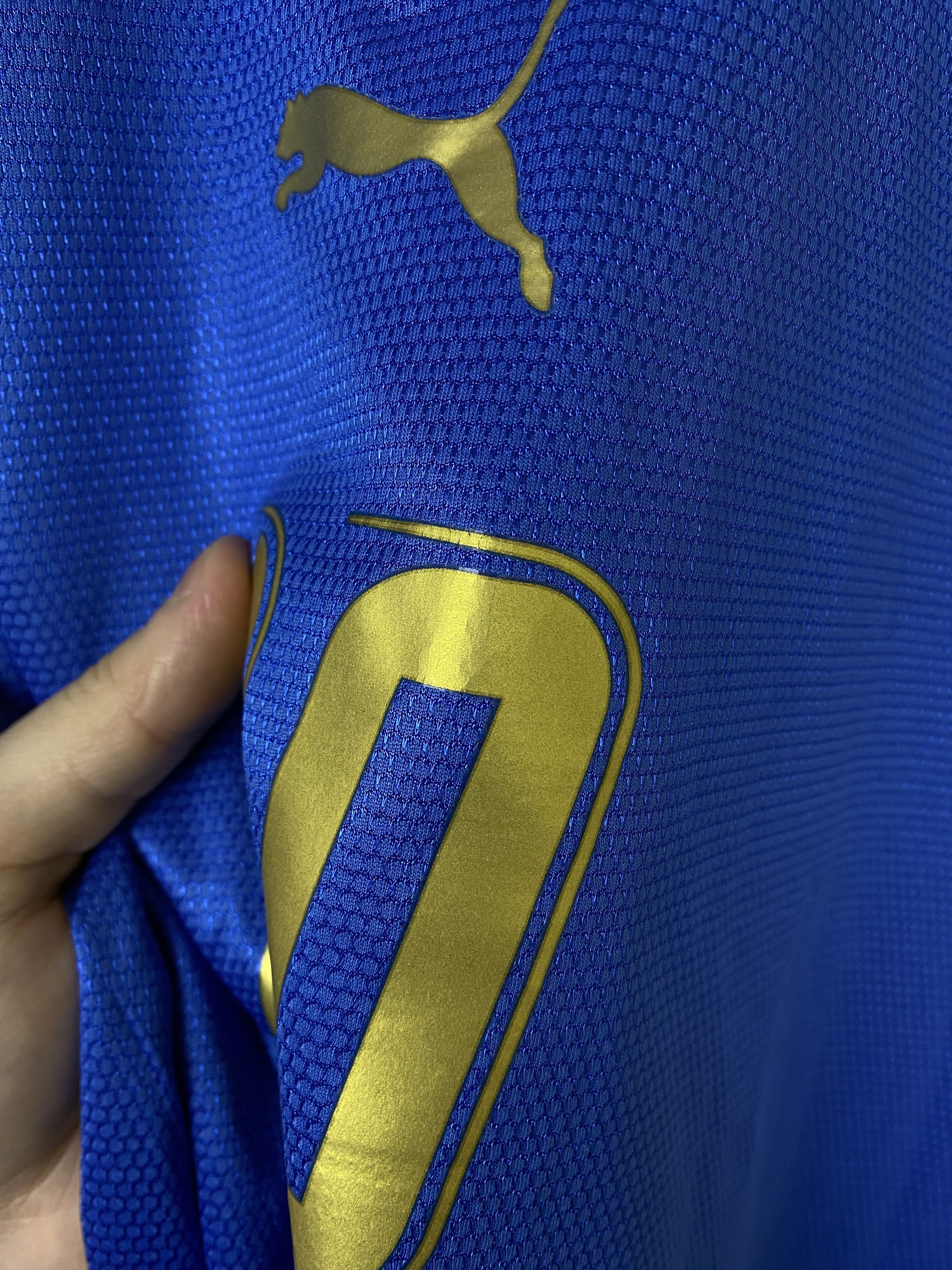 ITALY 2006 TOTTI #10 HOME SHIRT JERSEY PUMA by Neil Barrett