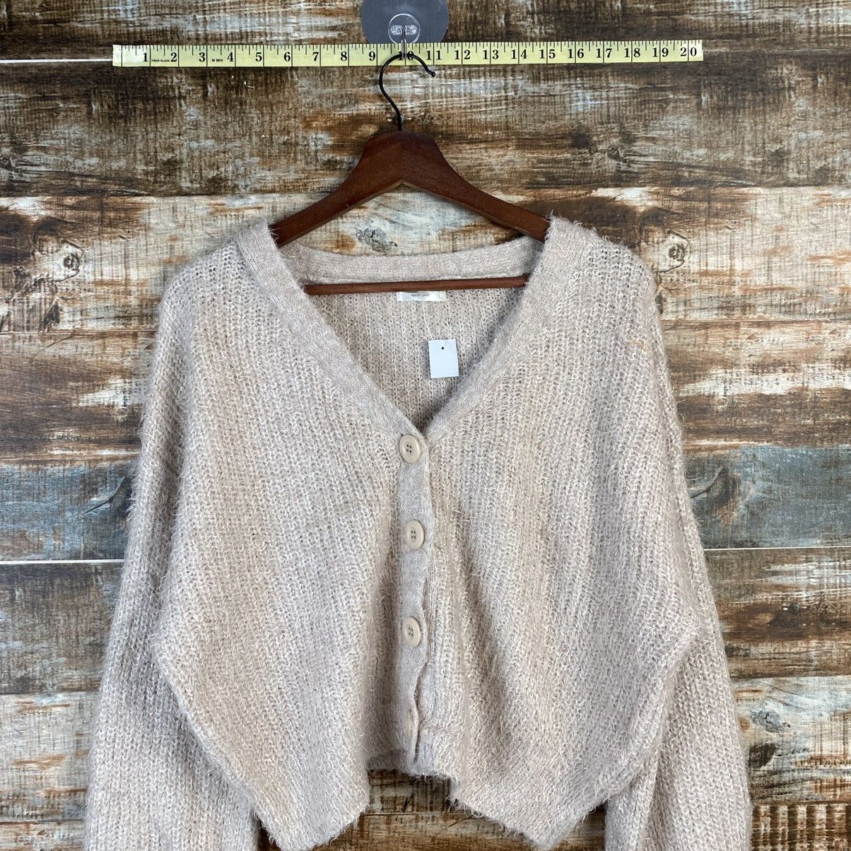 Vintage DL Apres Jour fur shaggy mohair Cardigan Knitwear #C1080 Size M / US 6-8 / IT 42-44 - 2 Thumbnail