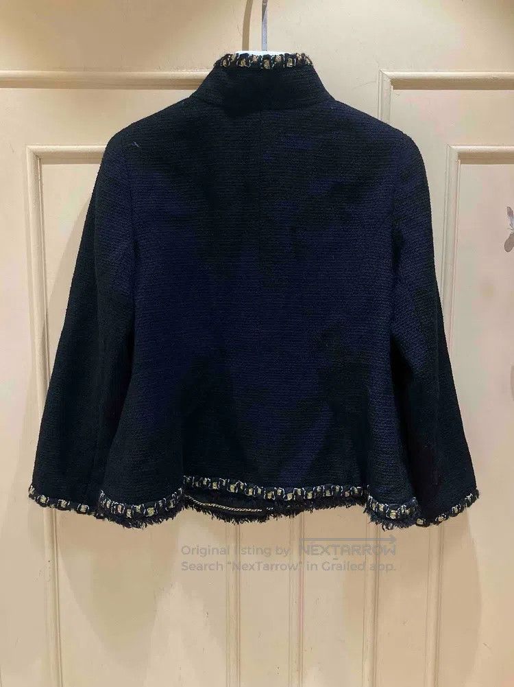 Chanel Chanel 11a Byzantine black gold glazed button jacket Size XL / US 12-14 / IT 48-50 - 2 Thumbnail