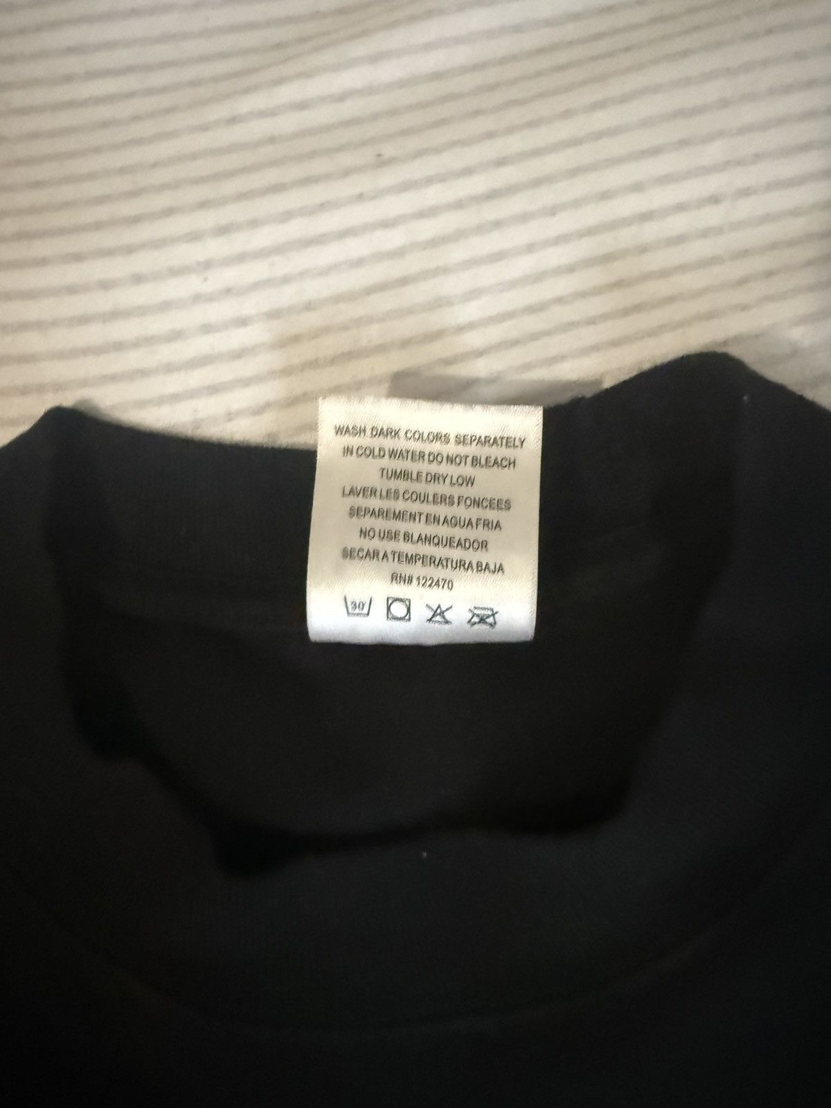 Saint Vanity SAINT VANITY GLOBAL TEE BLACK Size US S / EU 44-46 / 1 - 3 Thumbnail