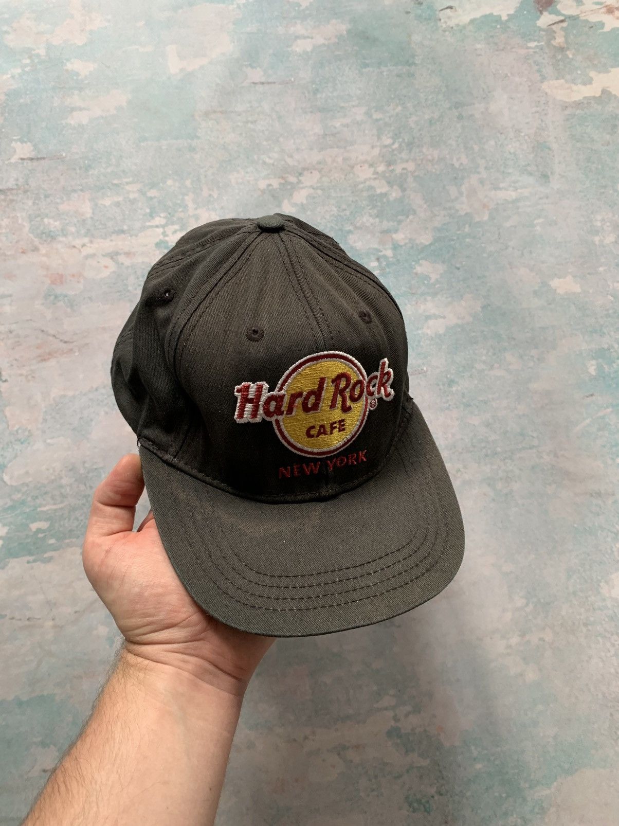 Hard Rock Cafe Hard Rock Cafe Snapback New York Cap Hat Vintage Logo Y2K Size ONE SIZE - 6 Thumbnail
