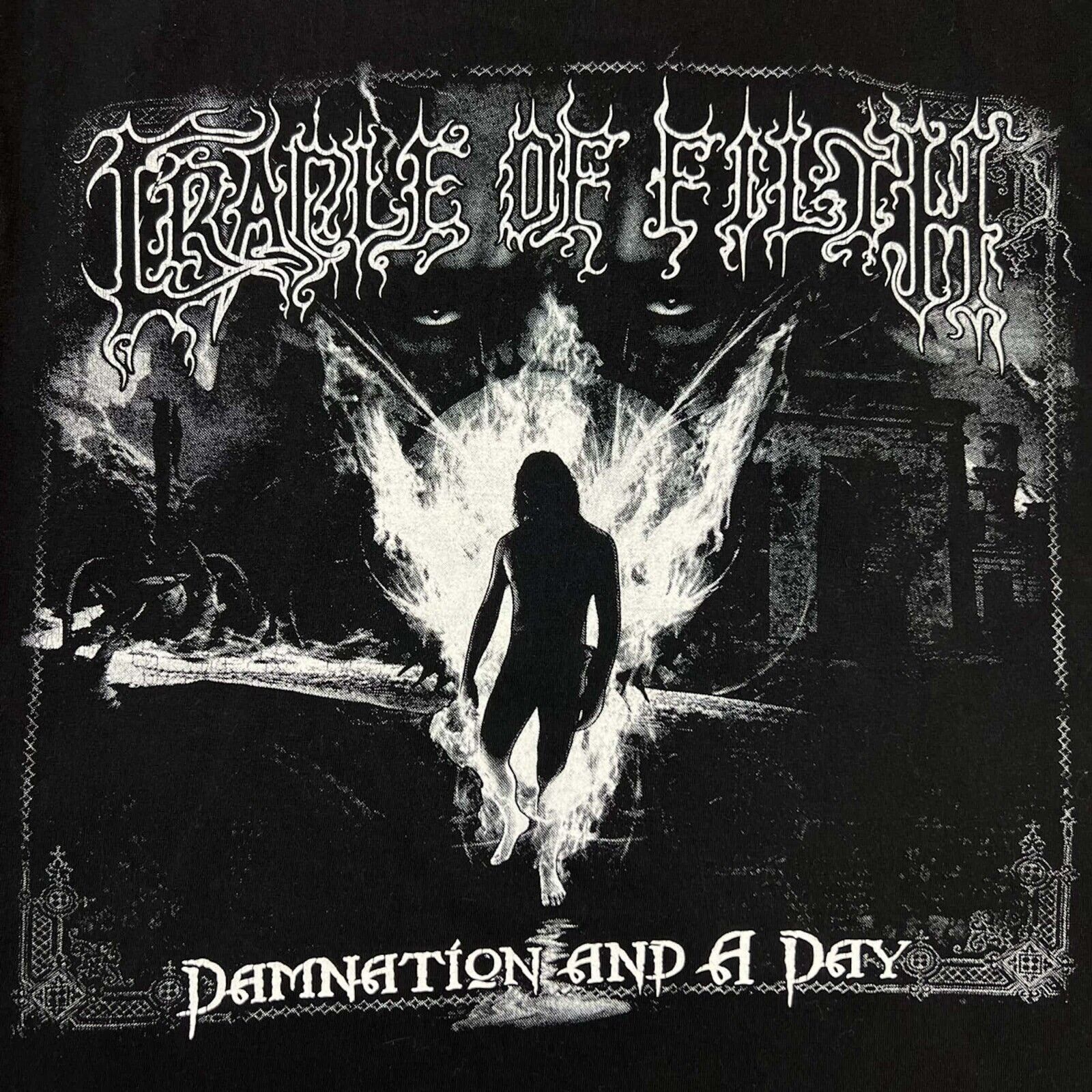 Band Tees Vintage Cradle of Filth T Shirt Damnation And A Day Band Tee Size US S / EU 44-46 / 1 - 5 Thumbnail