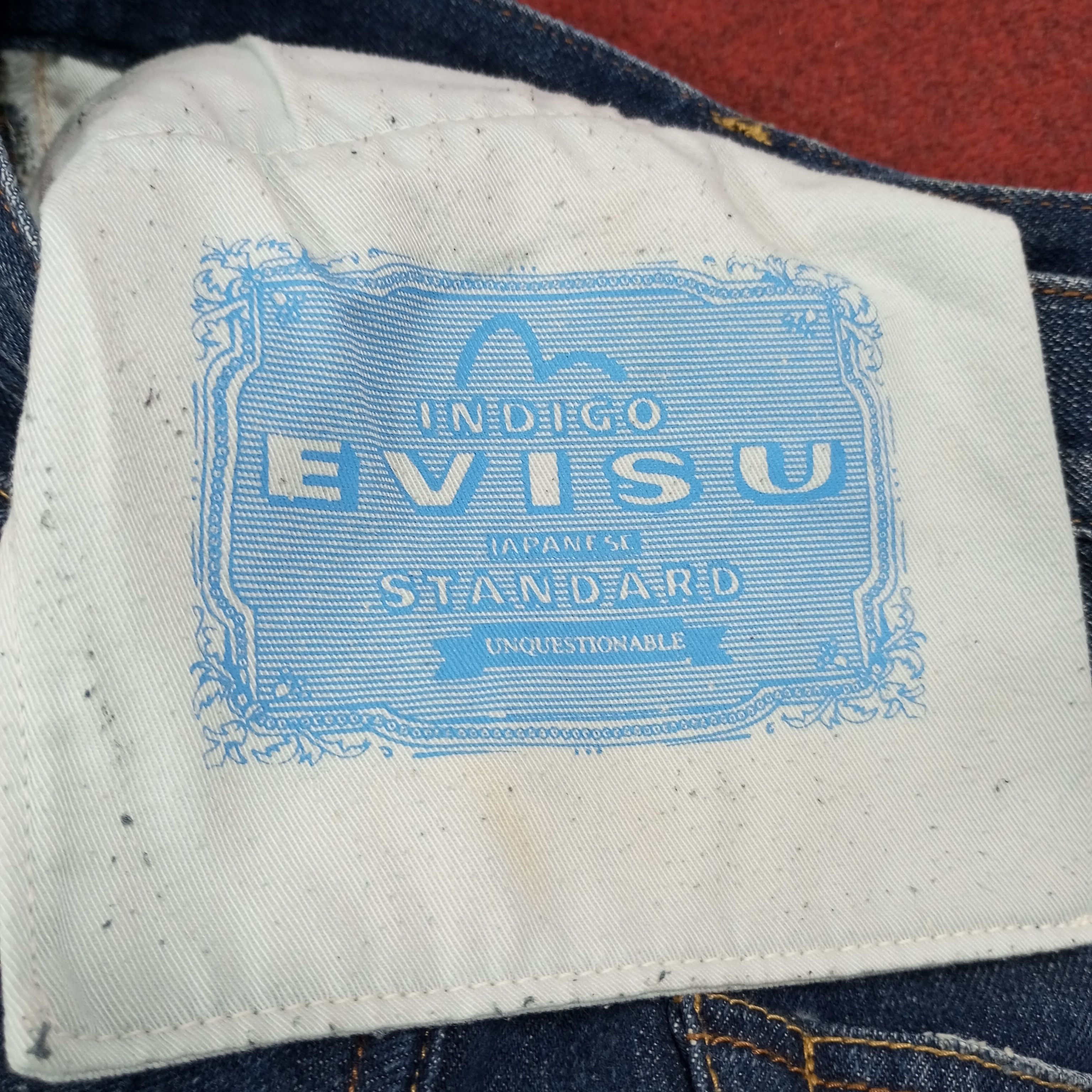Evisu × Japanese Brand × Vintage Evisu Japanese Brand Fashion Style Custom Daicock Jeans Size US 31 - 16 Thumbnail