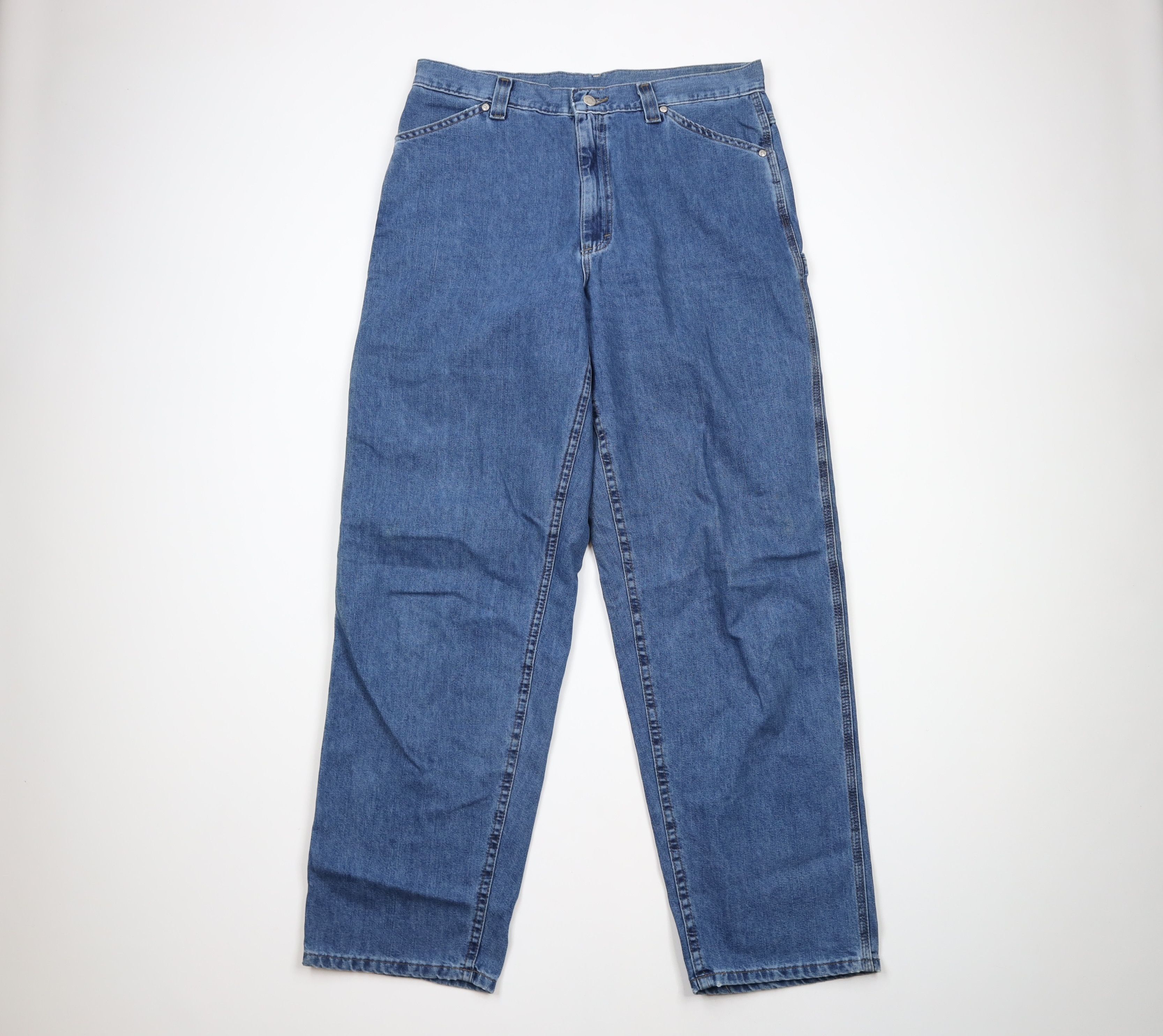 Vintage Lee Riveted Jeans | Grailed
