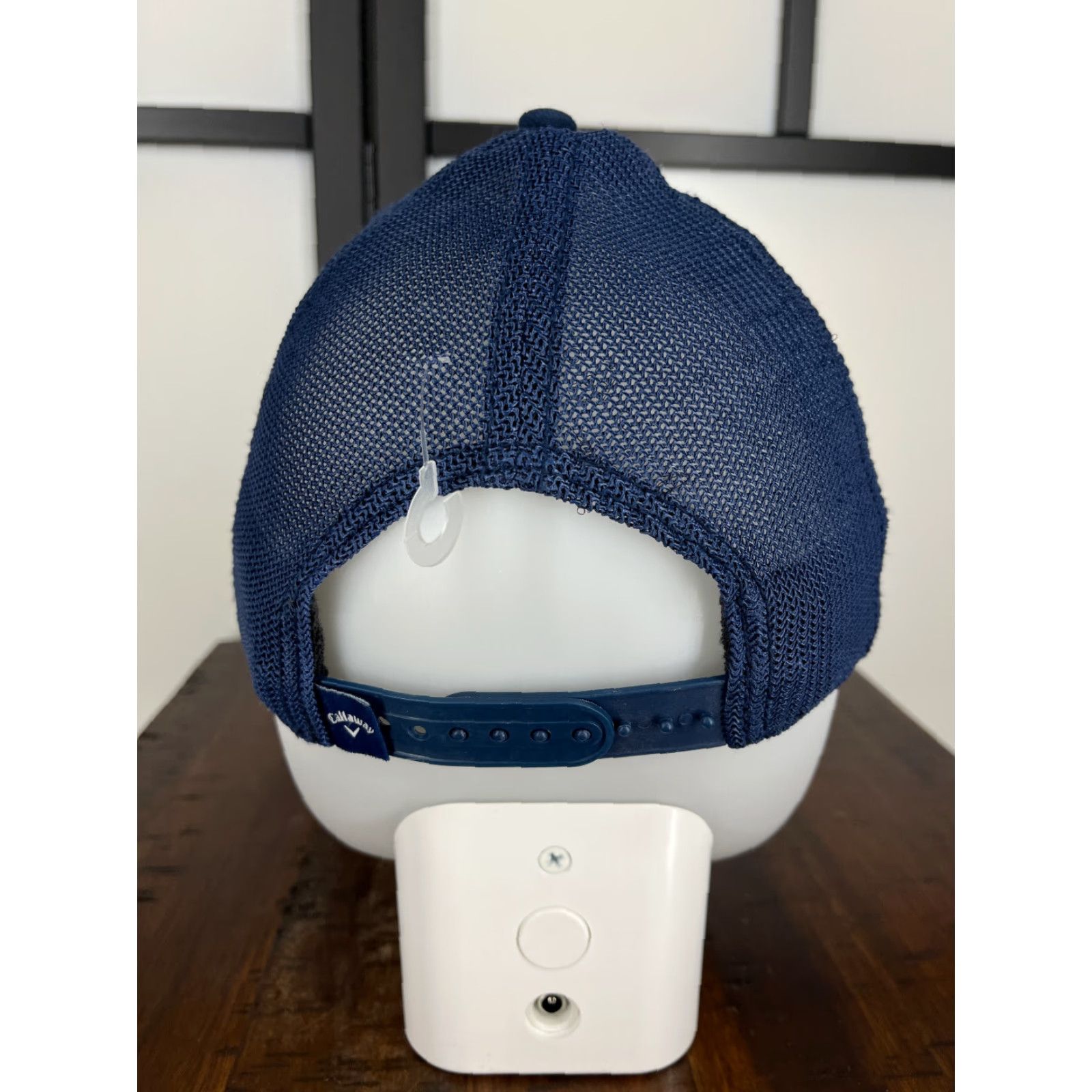 Callaway VINTAGE Callaway Hat Cap Snap Back Adult Blue Orange Carlsbad CA Polyester Blend Golfer Size ONE SIZE - 6 Thumbnail