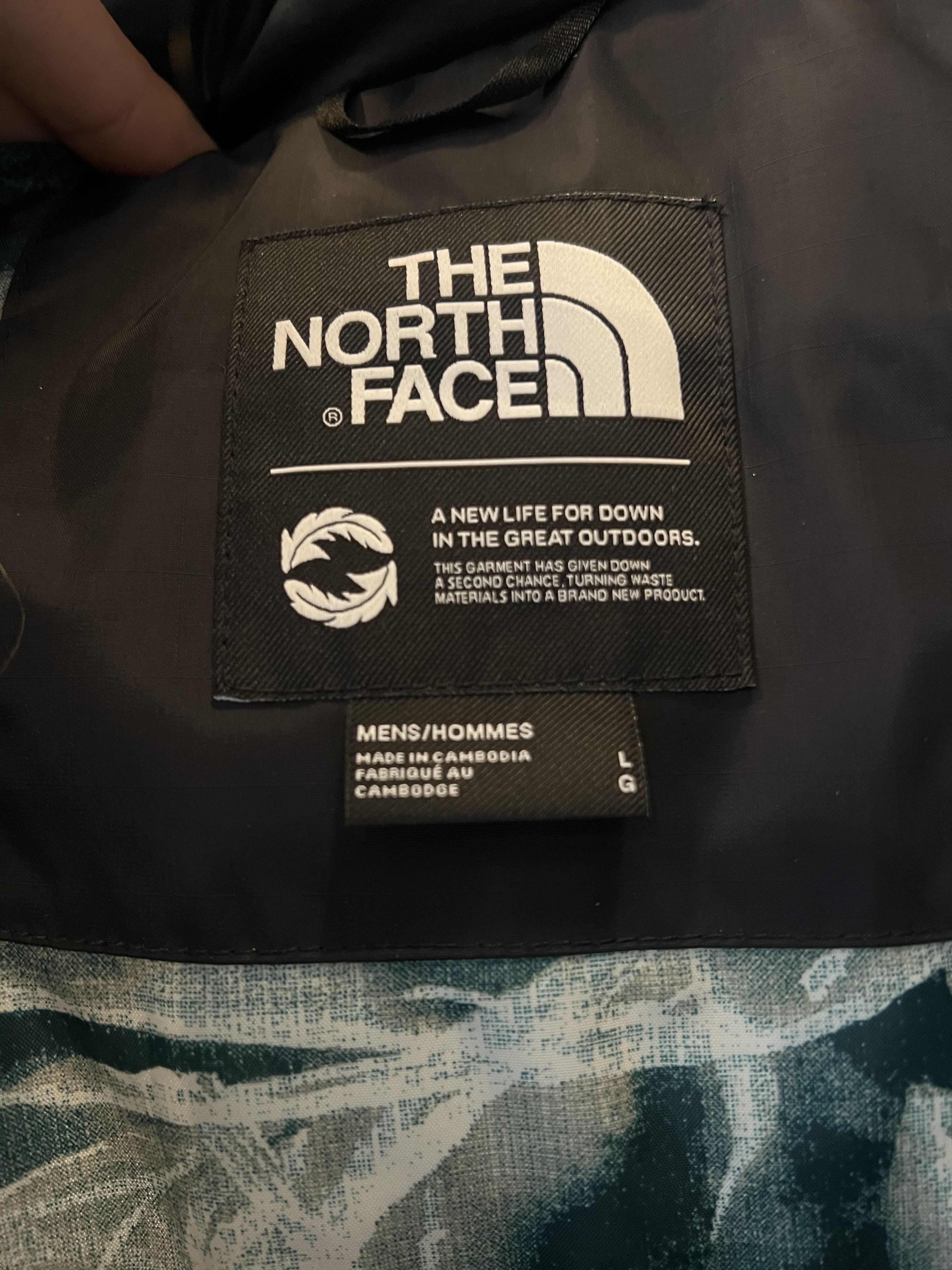 The North Face The North Face / Diablo Down Jacket Ponderosa Green Size US L / EU 52-54 / 3 - 5 Thumbnail