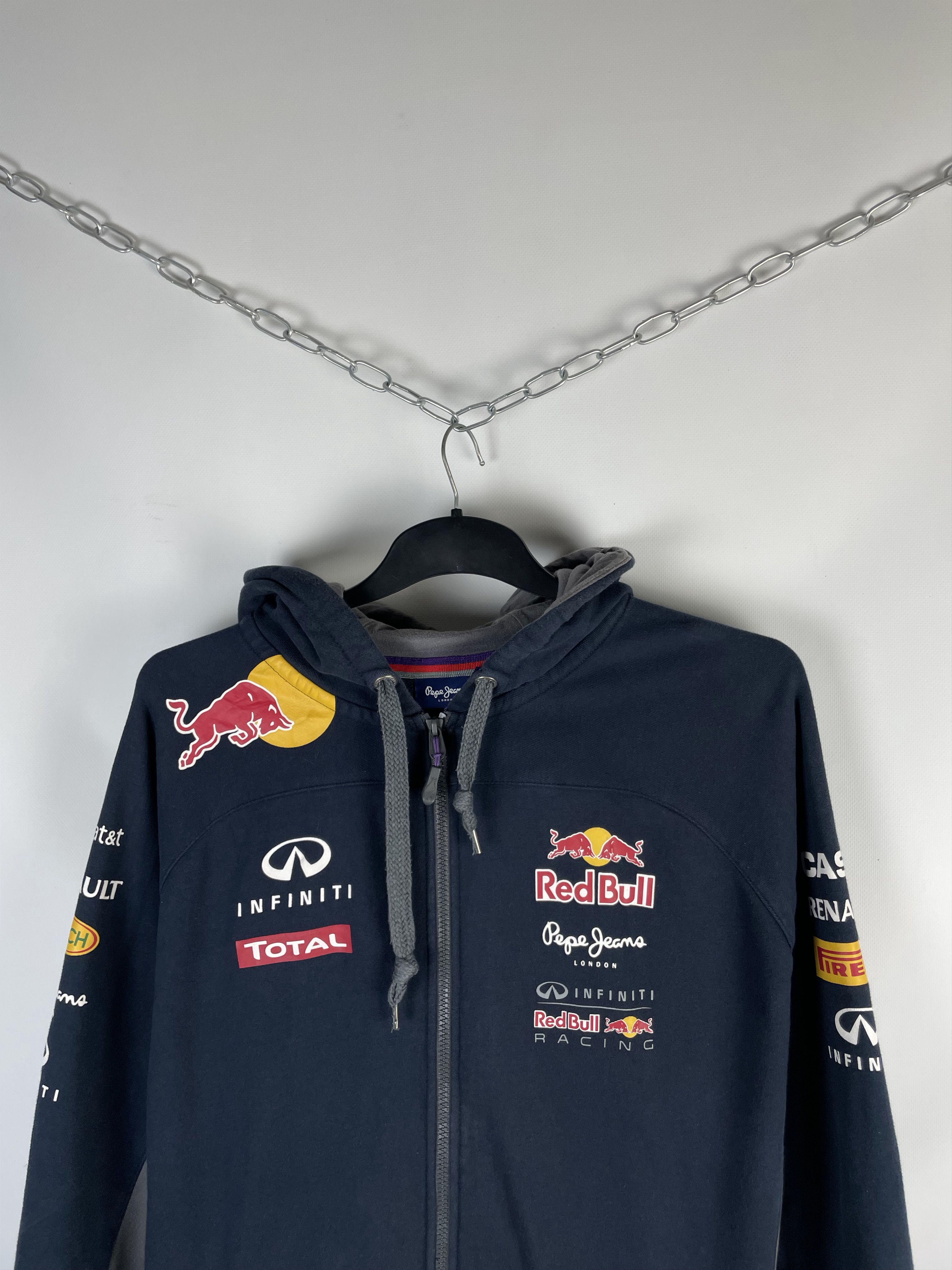 Other RED BULL MOTO ZIP UP HOODIE RACING MARLBORO INFINITY NASCAR Size US XXL / EU 58 / 5 - 3 Thumbnail