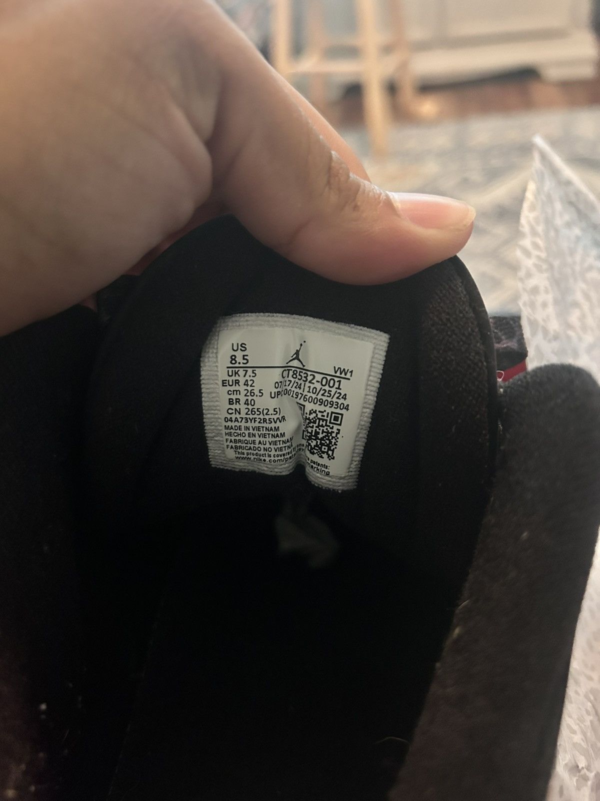Jordan Brand Jordan 3 Black cat Size US 8.5 / EU 41-42 - 7 Thumbnail