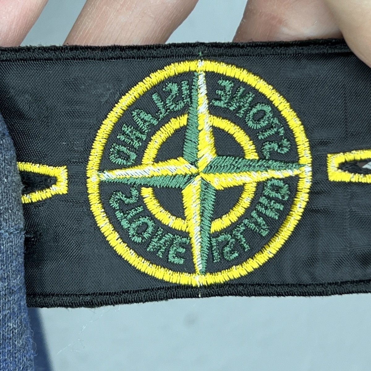Stone Island Stone Island Sweatshirt Crewneck Navy Dye Badge Patch Size US XL / EU 56 / 4 - 7 Thumbnail