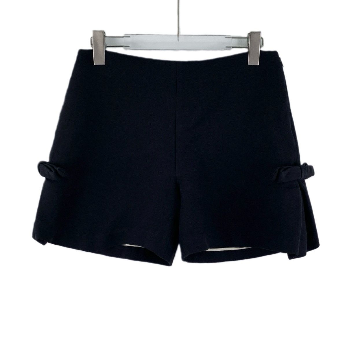 Fendi Fendi Black Side Bow Decorated Casual Shorts K26WX Size 28" / US 6 / IT 42 - 1 Thumbnail