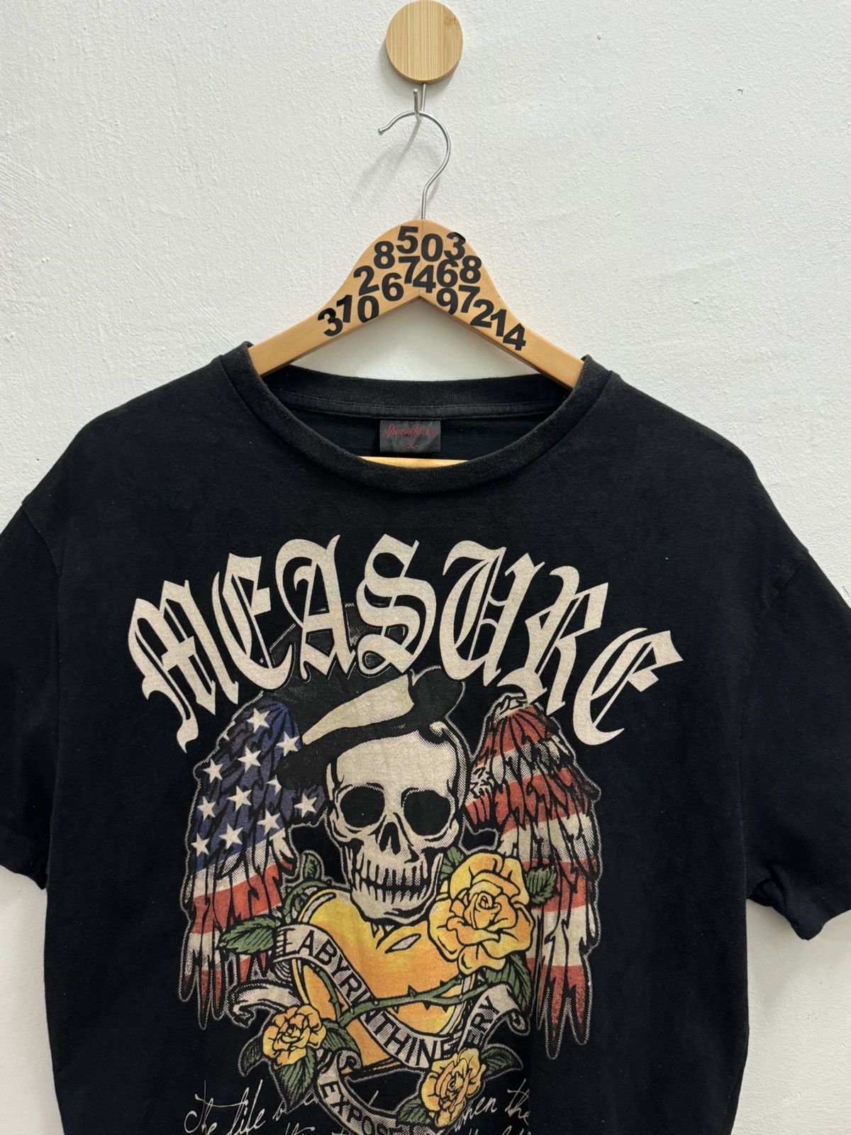 Christian Audigier SPACE OPERA SKULLS CROSS DESIGN ED HARDY STYLE Size US L / EU 52-54 / 3 - 6 Thumbnail