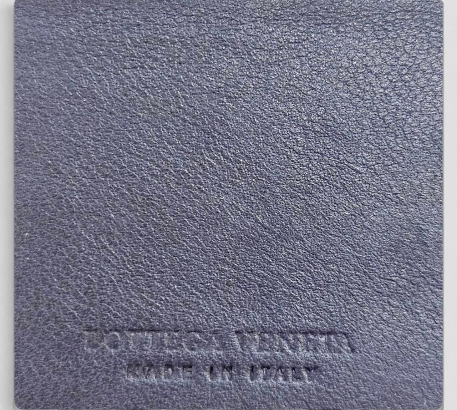 Bottega Veneta Bottega Veneta - Intrecciato Leather Wallet Navy Blue Size ONE SIZE - 6 Thumbnail