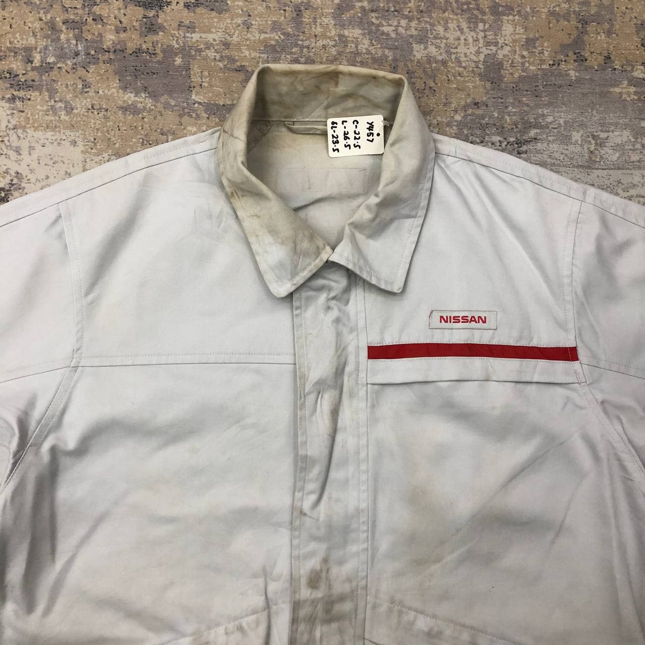 Sports Specialties Y457 VTG NISSAN DISTRESSED WORKWEAR JACKET Size US L / EU 52-54 / 3 - 5 Thumbnail