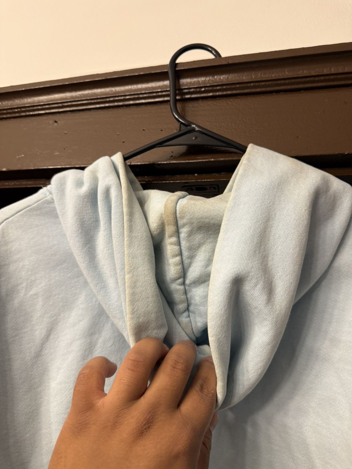 Sp5der Sp5der Sky Blue Hoodie Size XL Size US XL / EU 56 / 4 - 11 Thumbnail