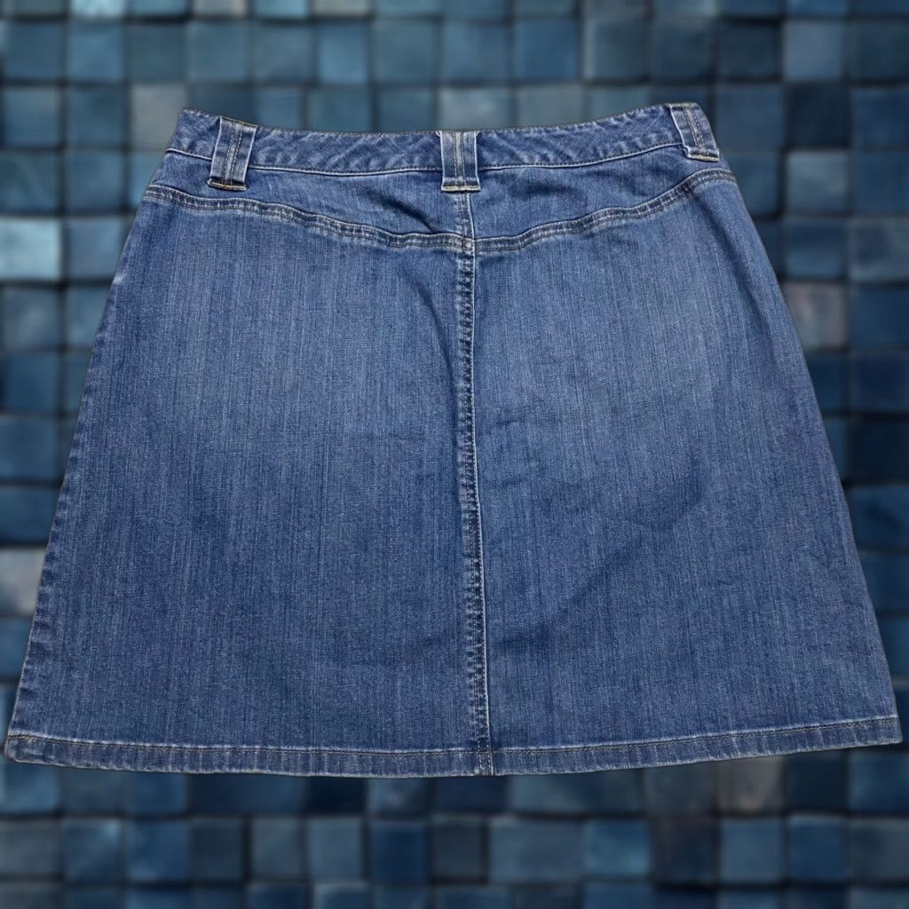 Talbots Talbots Skirt Blue Denim Medium Wash Pockets Petites 10P Straight Pencil Womens XS? Size 32" / US 10 / IT 46 - 1 Thumbnail