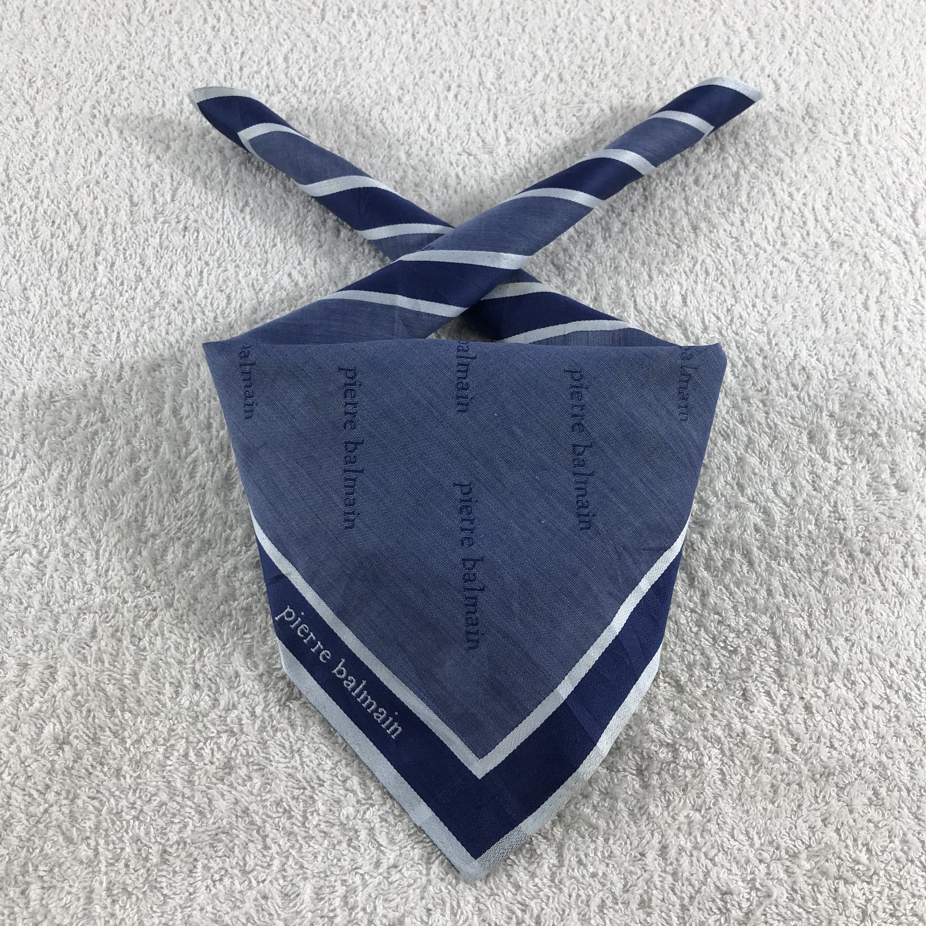 Pierre Balmain × Vintage Pierre Balmain Bandana / Handkerchief / Neckerchief - S330 Size ONE SIZE - 3 Thumbnail