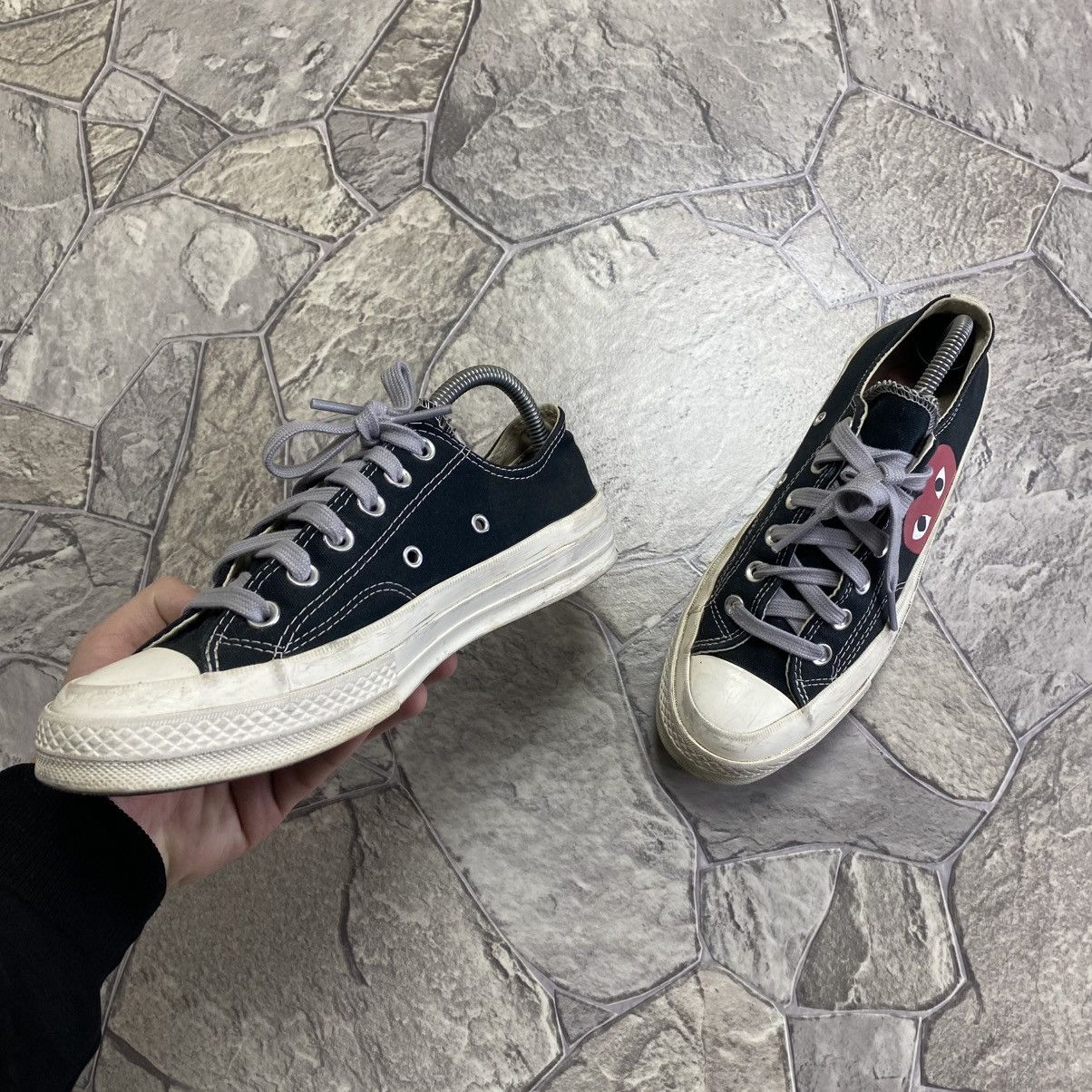 Comme des Garcons Comme des Garcons Play Converse Low Top Shoes Size US 6 / EU 39 - 3 Thumbnail