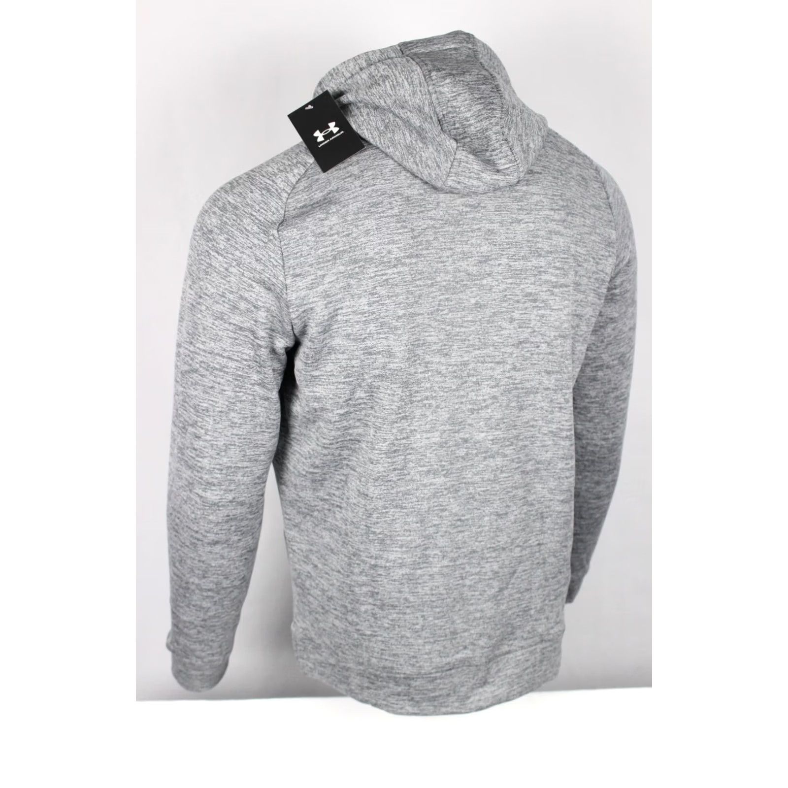 Under Armour Under Armour Men's Fleece Twist Hoodie Sweatshirt M Gray Heather Size US M / EU 48-50 / 2 - 2 Thumbnail