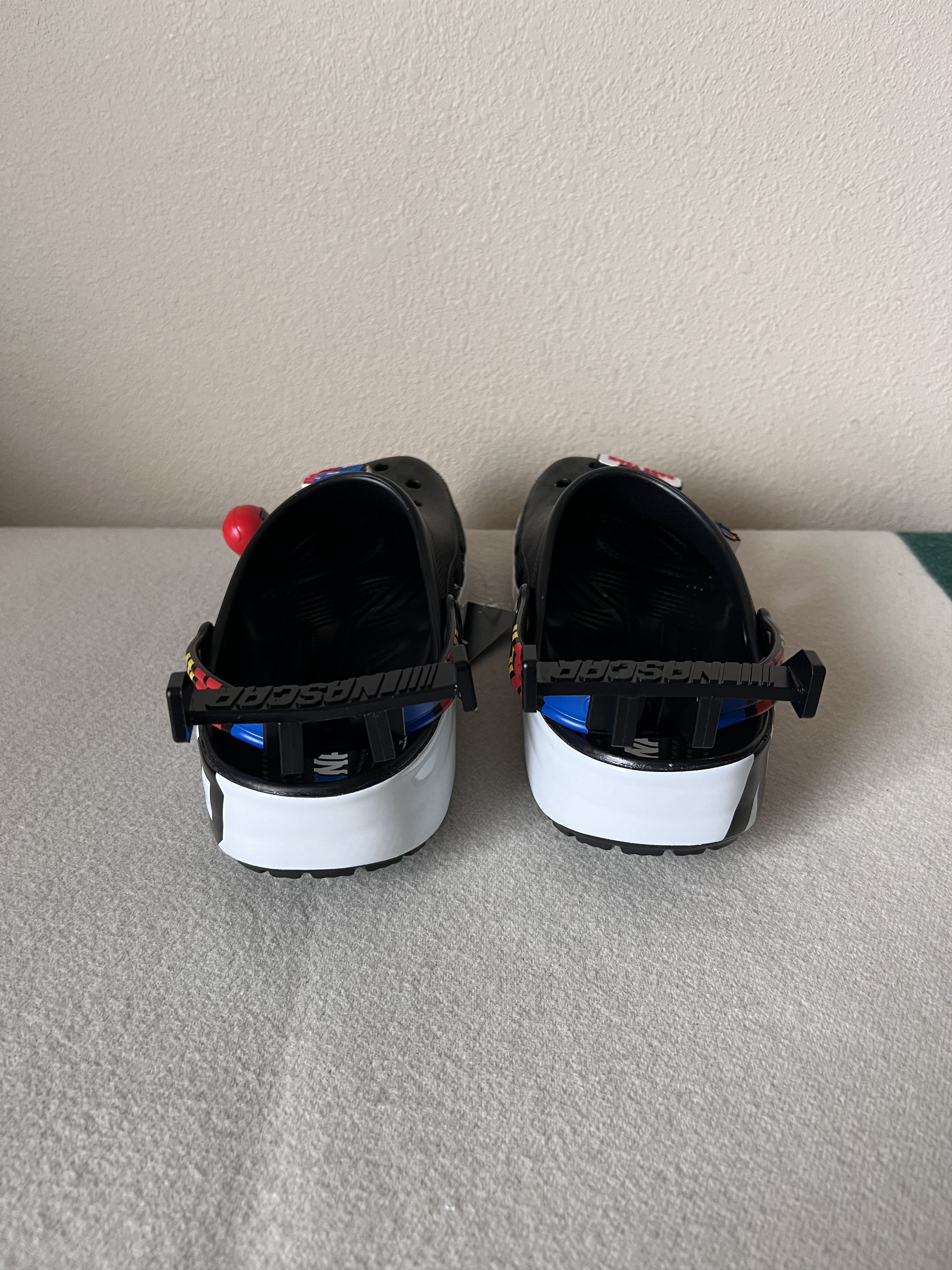 Crocs NASCAR Crocs Classic Clogs in Black Size US 12 / EU 45 - 5 Thumbnail