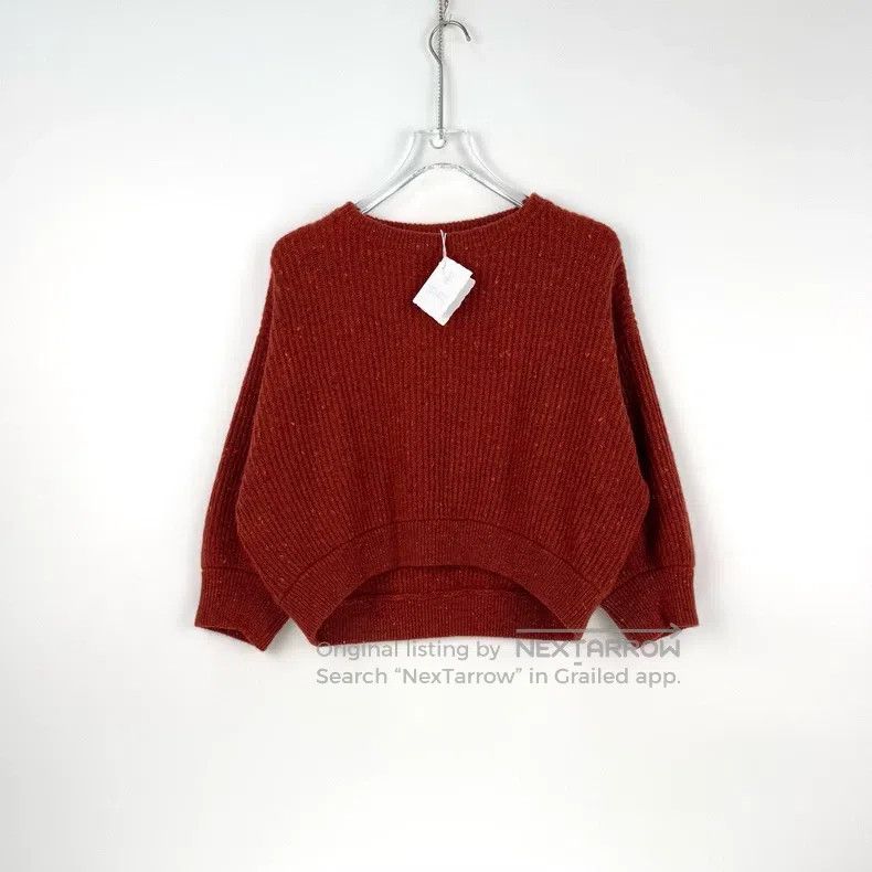 Brunello Cucinelli Brunello Cucinelli Red cashmere sweater Size M / US 6-8 / IT 42-44 - 3 Thumbnail