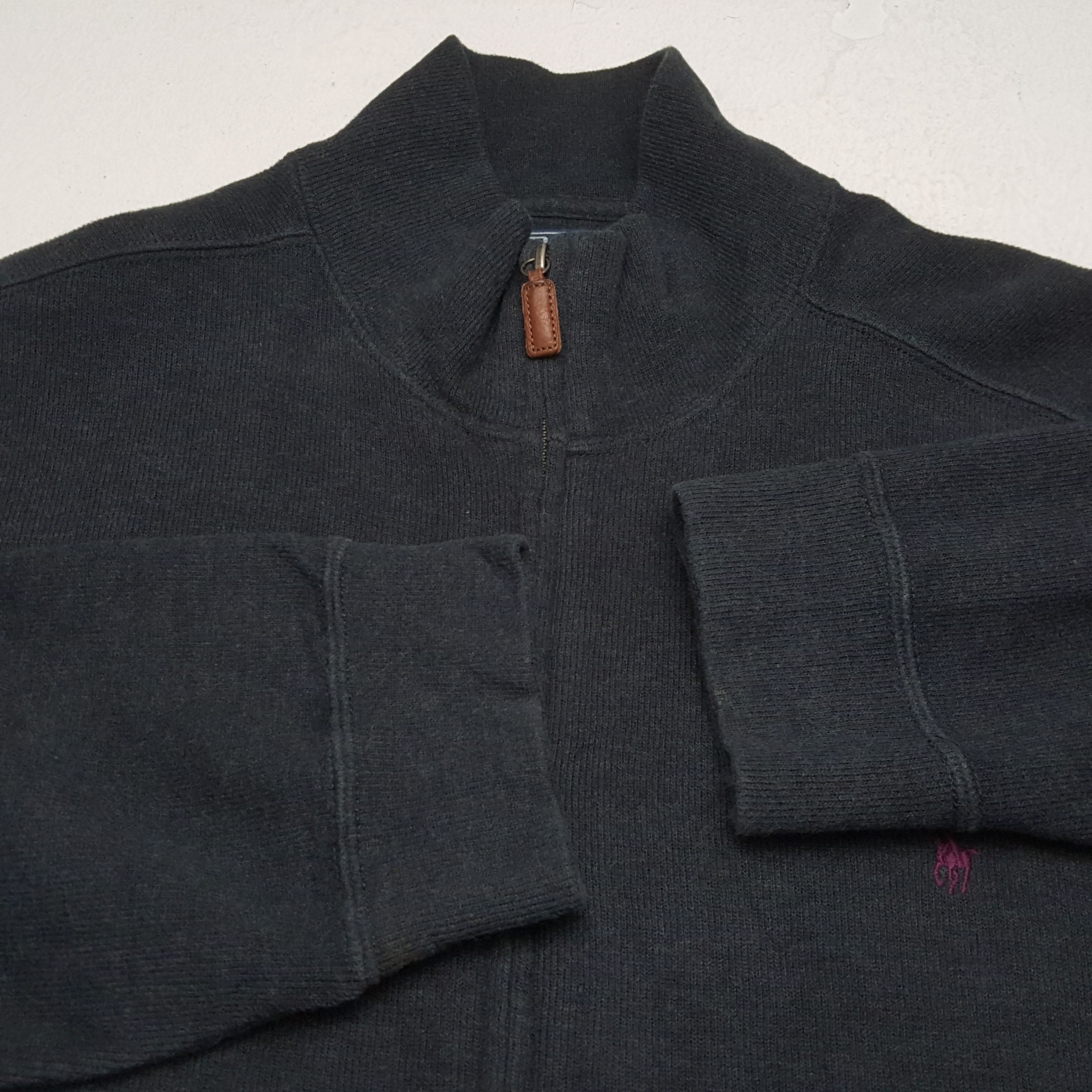 Polo Ralph Lauren × Vintage POLO by RALPH LAUREN Small Logo Design Zipper Sweater Size US XXL / EU 58 / 5 - 7 Thumbnail