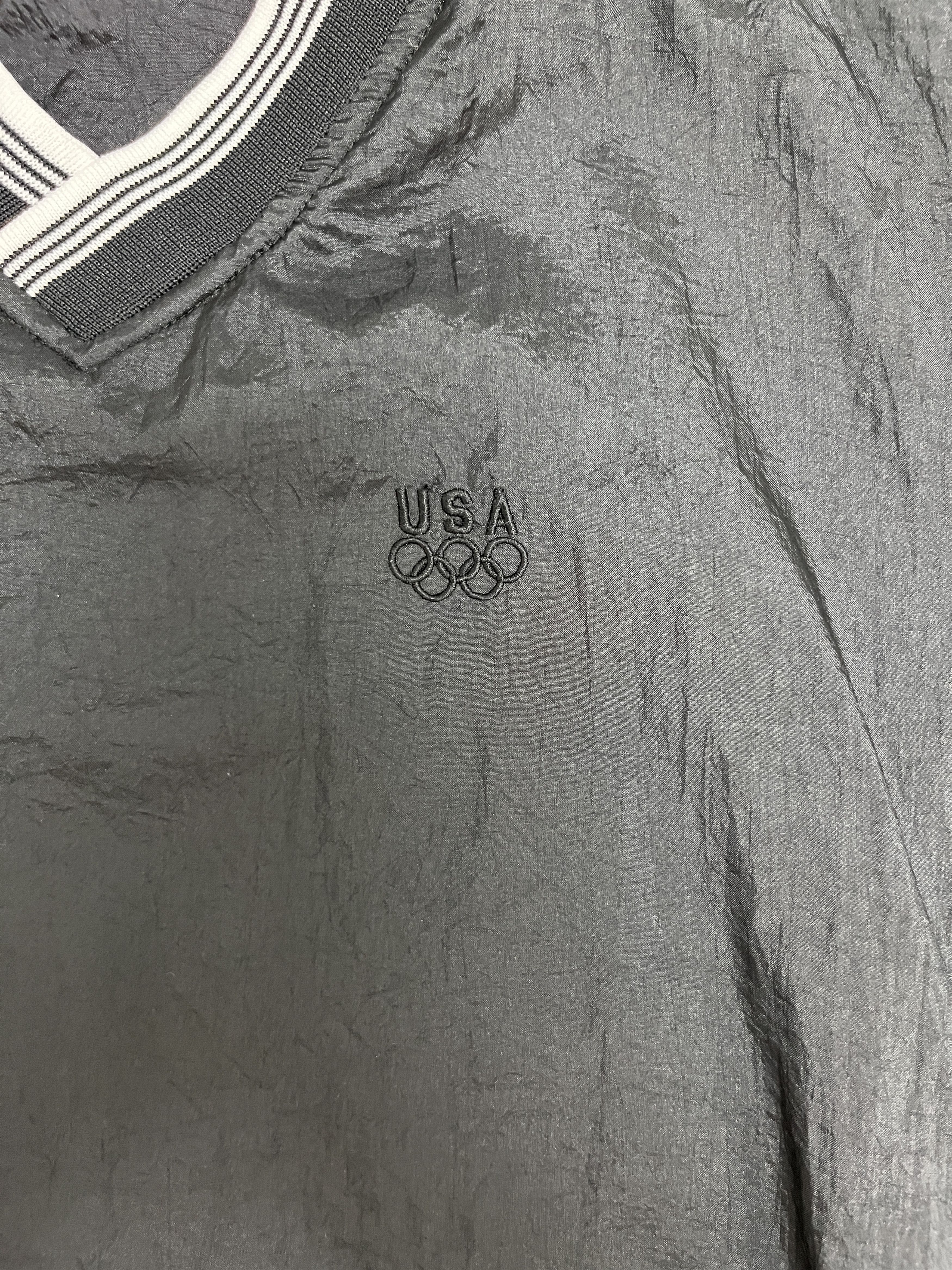 Vintage Atlanta Olympics Embroidered Vintage Windbreaker Jacket Size US XL / EU 56 / 4 - 2 Thumbnail